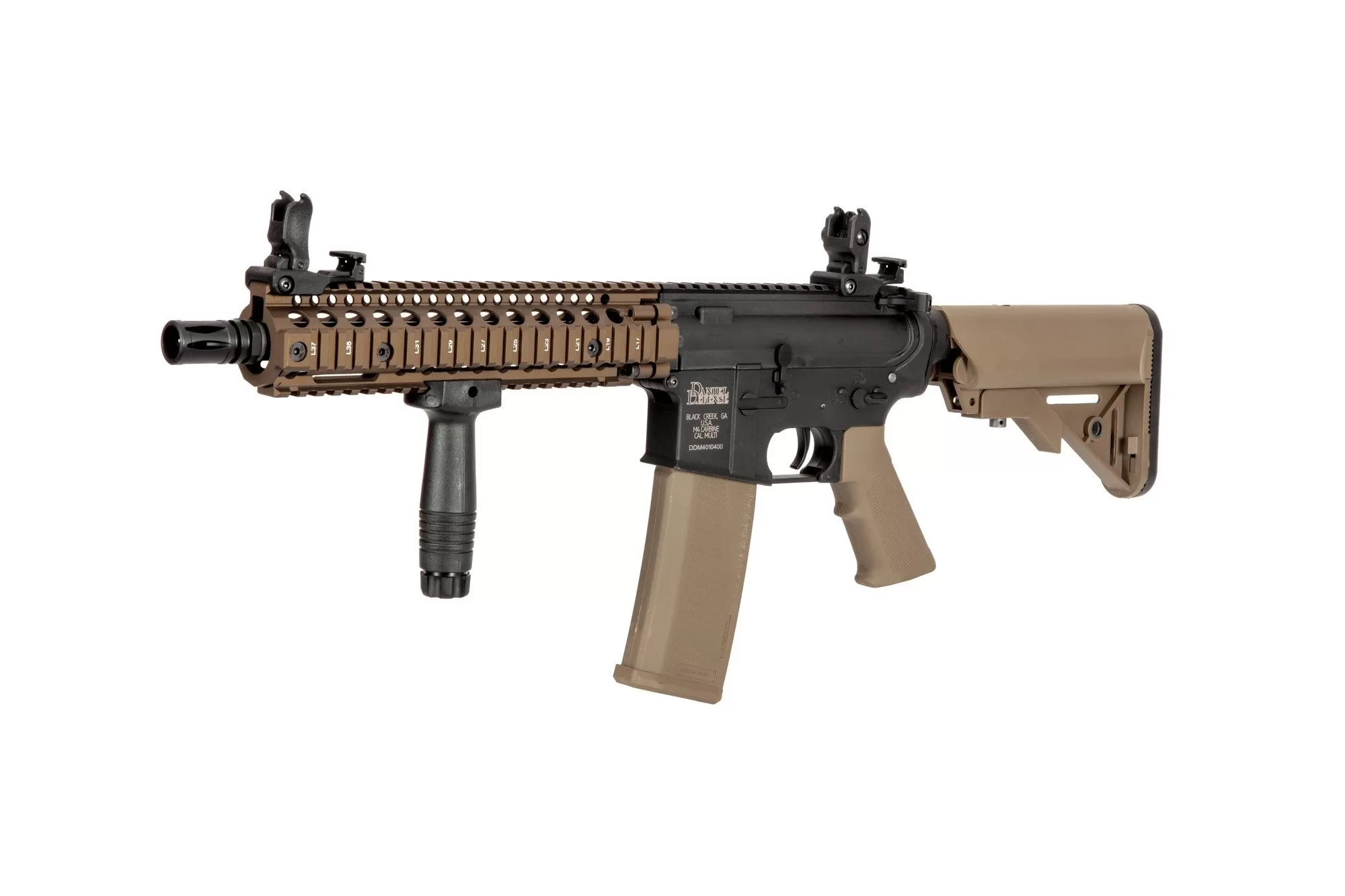 Airsoftová puška Daniel Defense® MK18 SA-C19 CORE™ X-ASR™ - Chaos Bronze