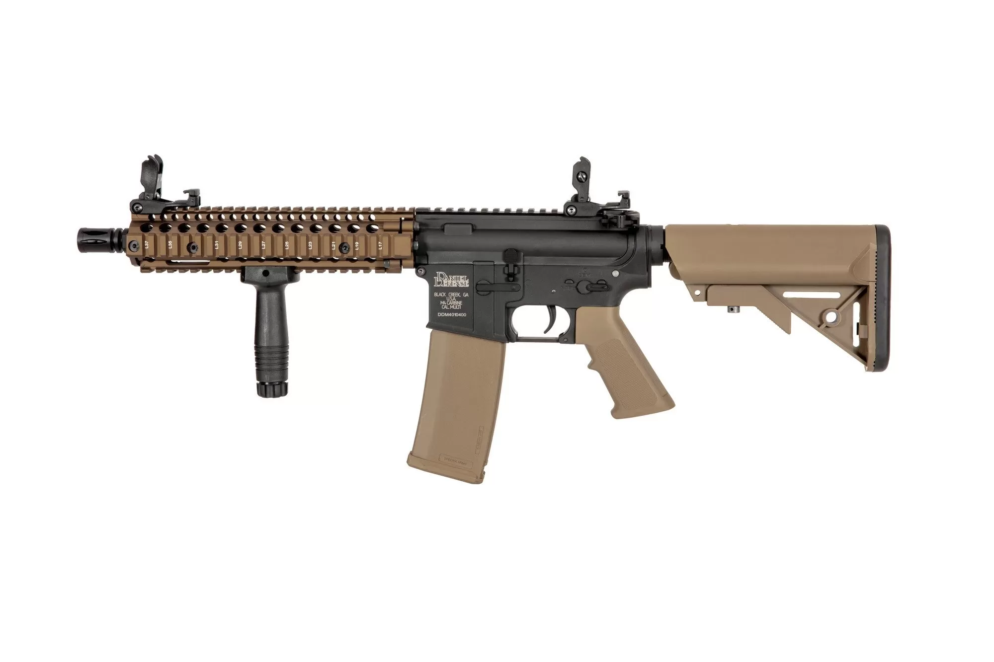 Airsoftová puška Daniel Defense® MK18 SA-C19 CORE™ X-ASR™ - Chaos Bronze