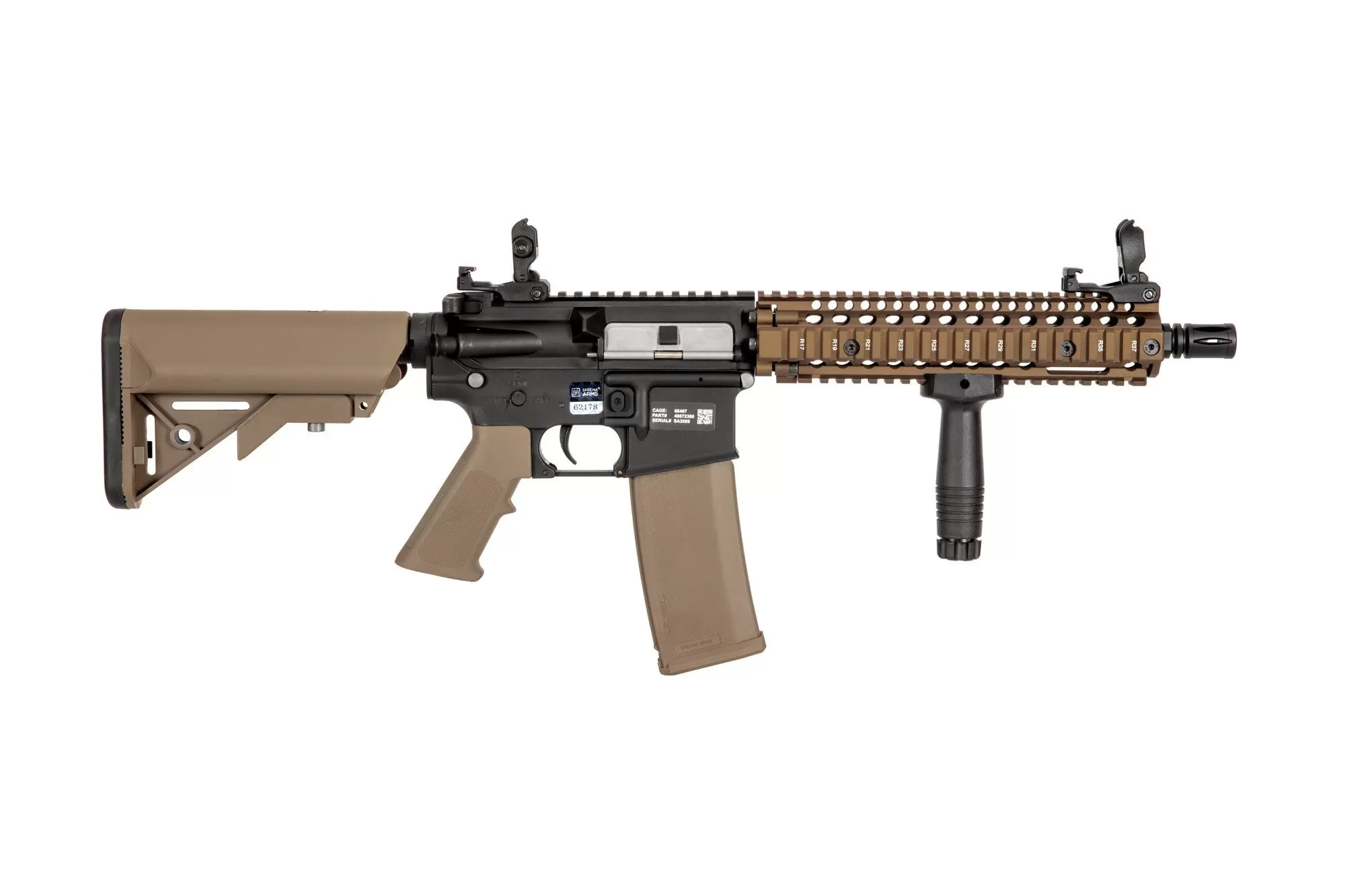 Airsoftová puška Daniel Defense® MK18 SA-C19 CORE™ X-ASR™ - Chaos Bronze