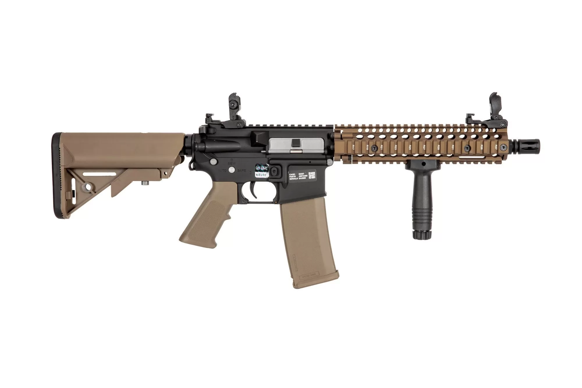 Airsoftová puška Daniel Defense® MK18 SA-E19 EDGE™ - Chaos Bronze
