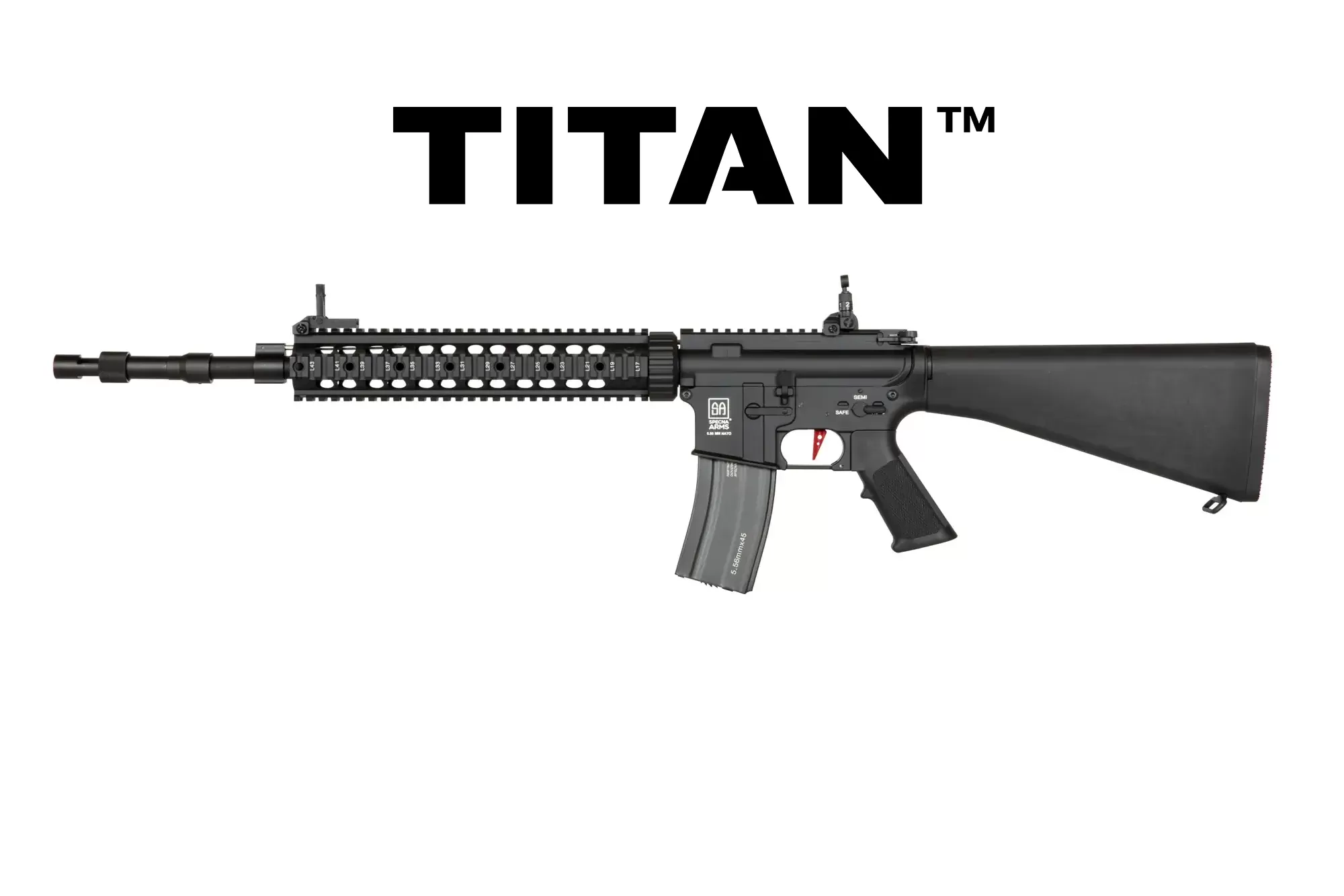 Airsoftová zbraň SA-B16 ONE™ SAEC™ System TITAN™ V2 Custom - černá