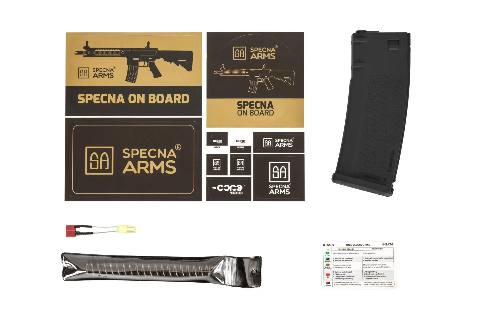 Airsoftová zbraň SA-C20 PDW CORE™ X-ASR™ - černá