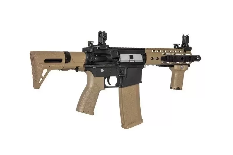 Airsoftová zbraň SA-E12 PDW EDGE™ ASTER™ V2 Custom - Half-Tan