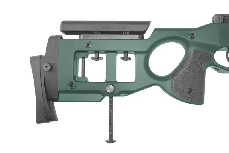 Airsoftová odstřelovací puška SV-98 CORE™ s optikou a dvojnožkou - ruská zelená
