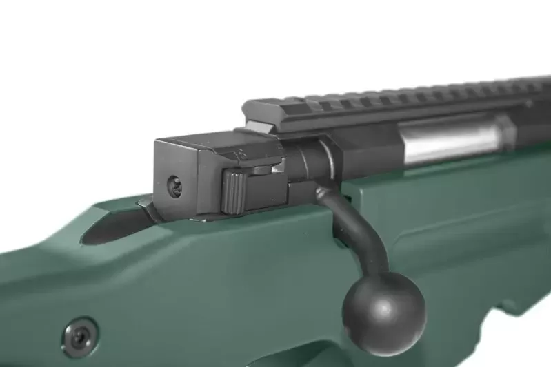 Airsoftová odstřelovací puška SV-98 CORE™ s optikou a dvojnožkou - ruská zelená