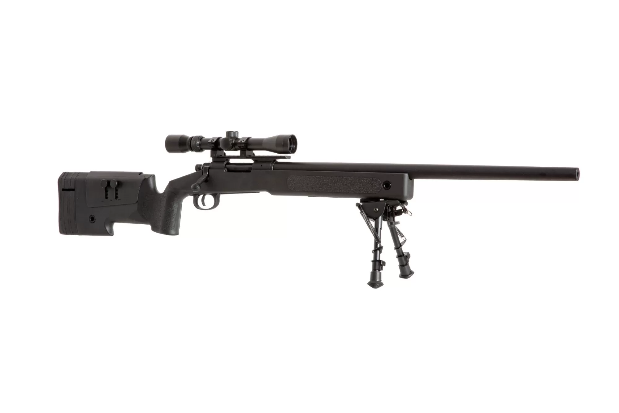 Airsoftová puška s optikou a dvojnožkou SA-S02 CORE™ - černá