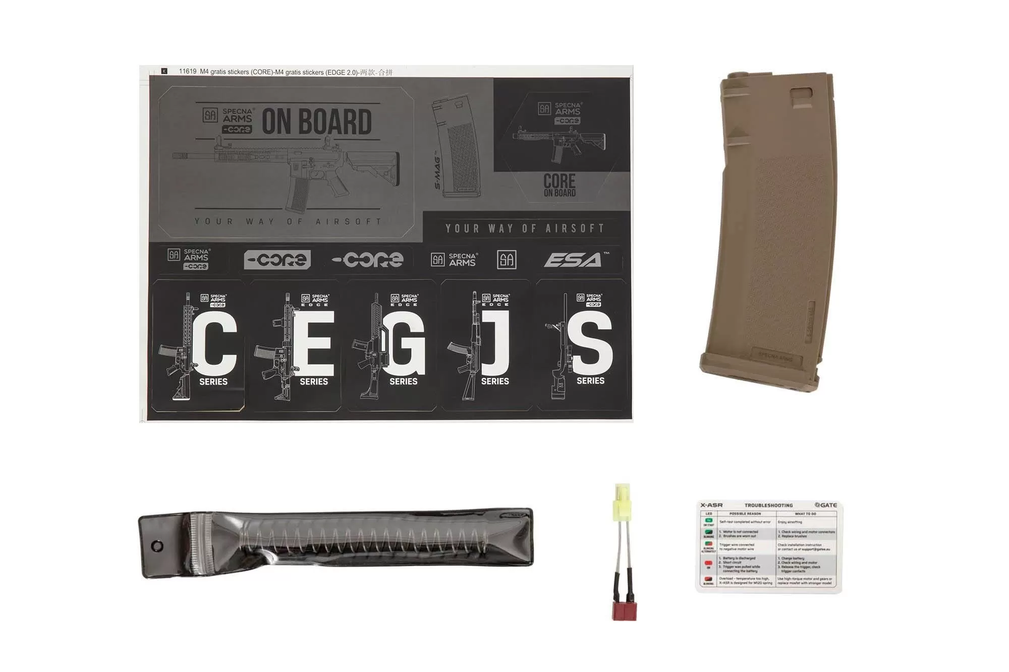 Airsoftová zbraň SA-C05 CORE™ X-ASR™ - Half-Tan