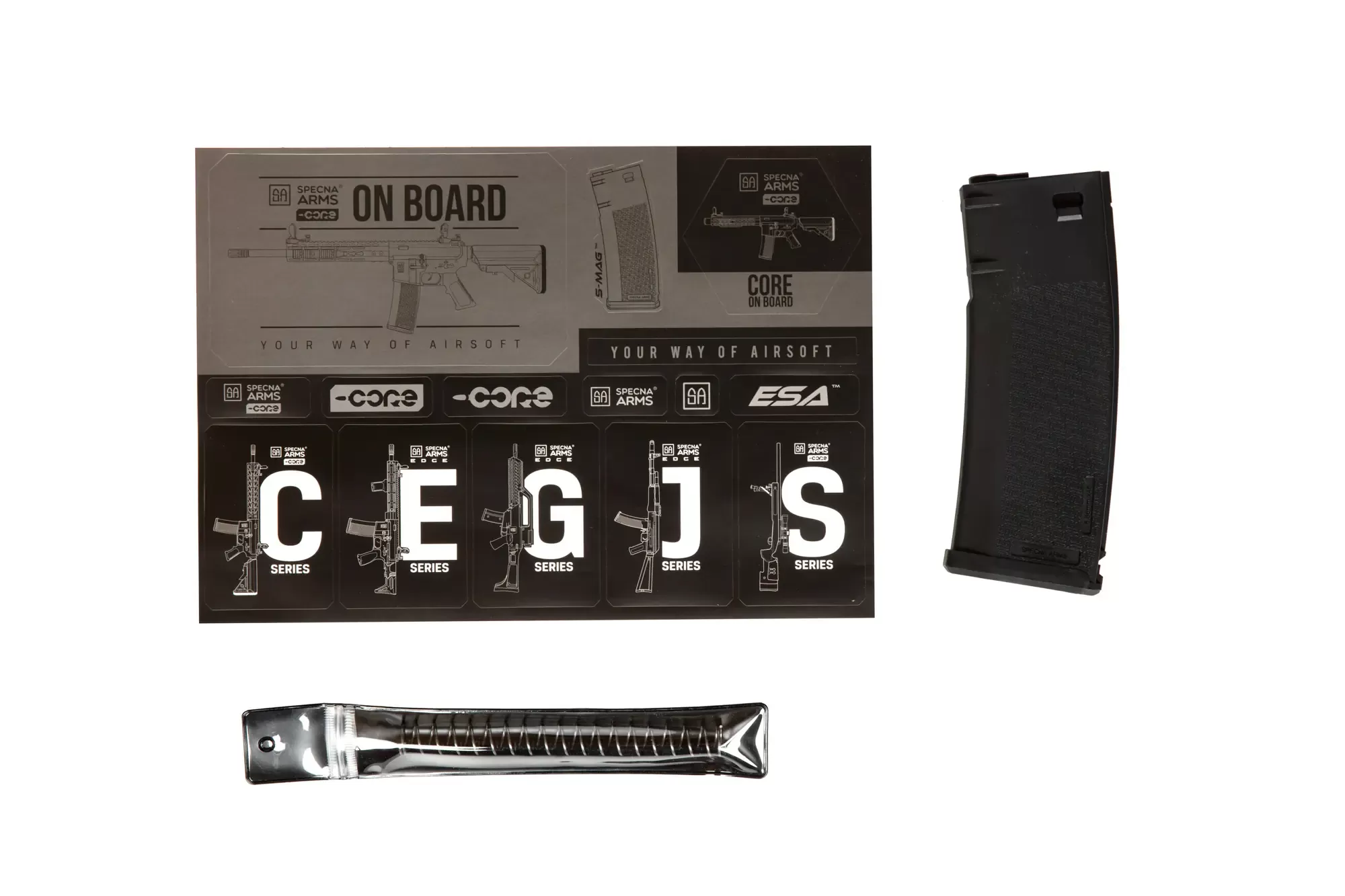 Airsoftová zbraň SA-C11 CORE™ - černá