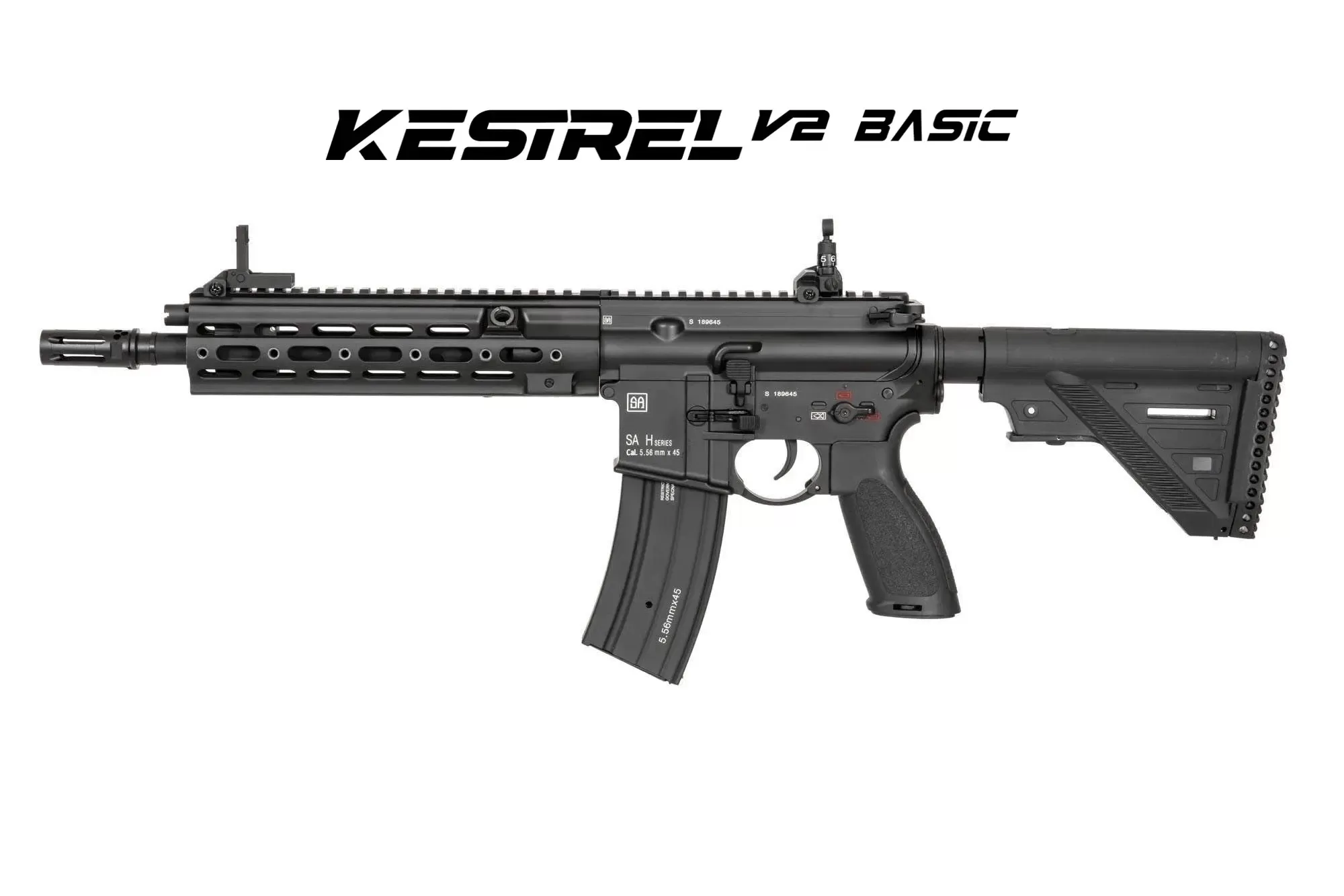 Airsoftová puška Specna Arms SA-H12 ONE™ Kestrel™ ETU - černá