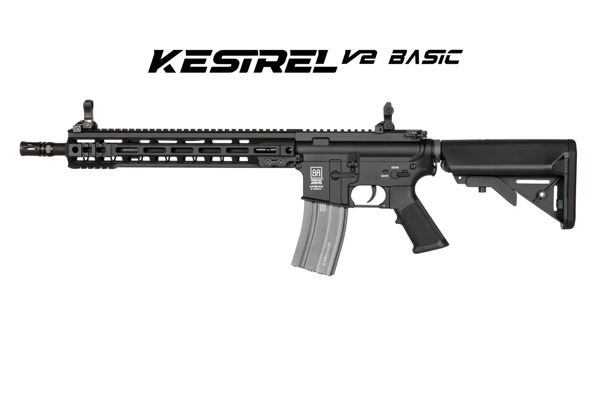 Airsoftová puška Specna Arms SA-A38 ONE™ Kestrel™ ETU - černá