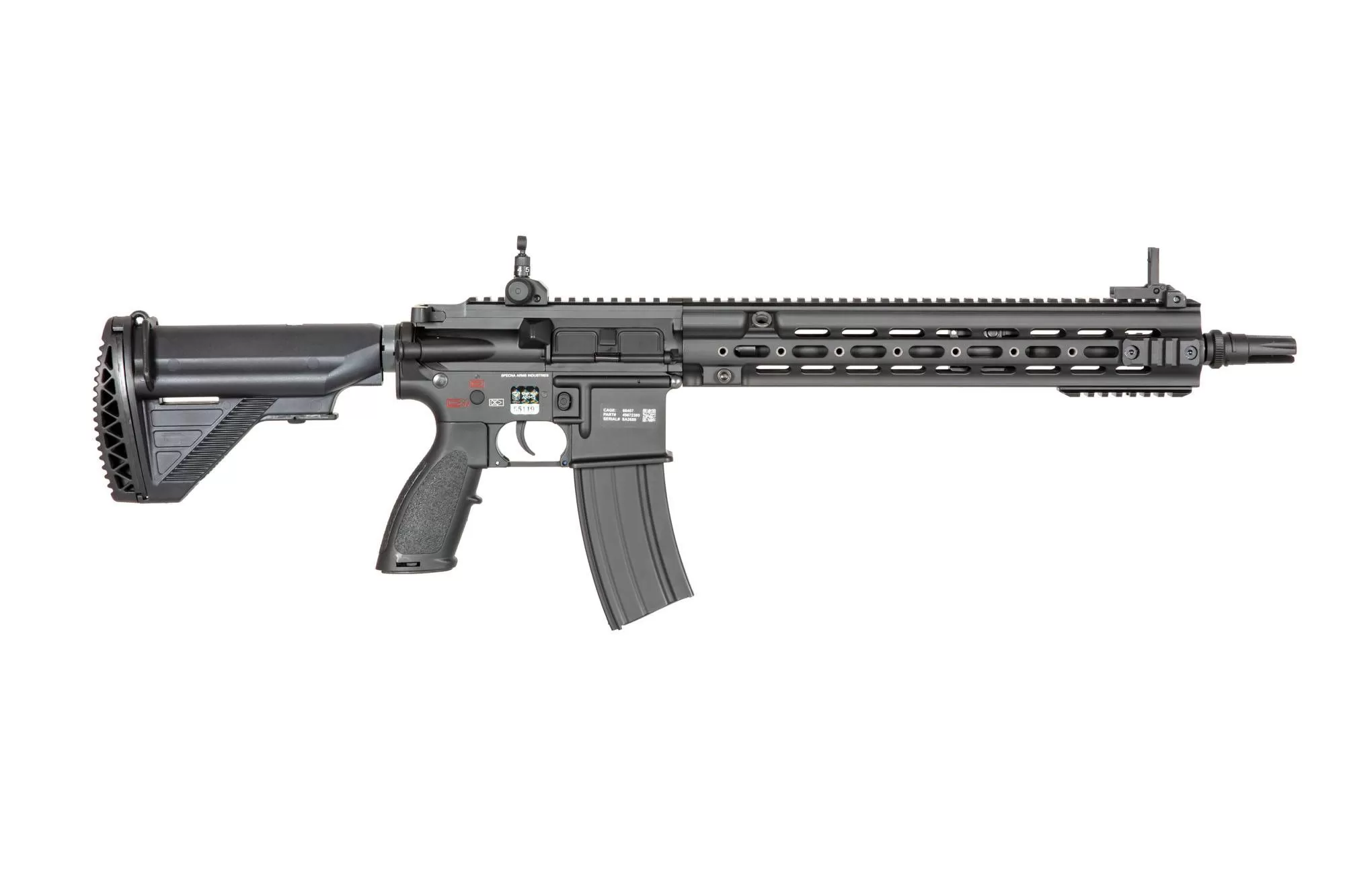 Airsoftová puška Specna Arms SA-H06 ONE™ Kestrel™ ETU - černá