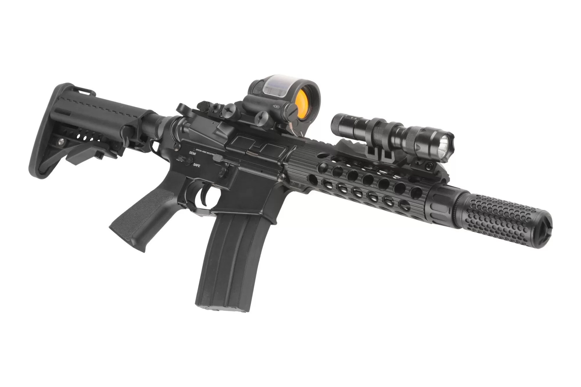 Airsoftová puška Specna Arms SA-K04 ONE™ Kestrel™ ETU - černá