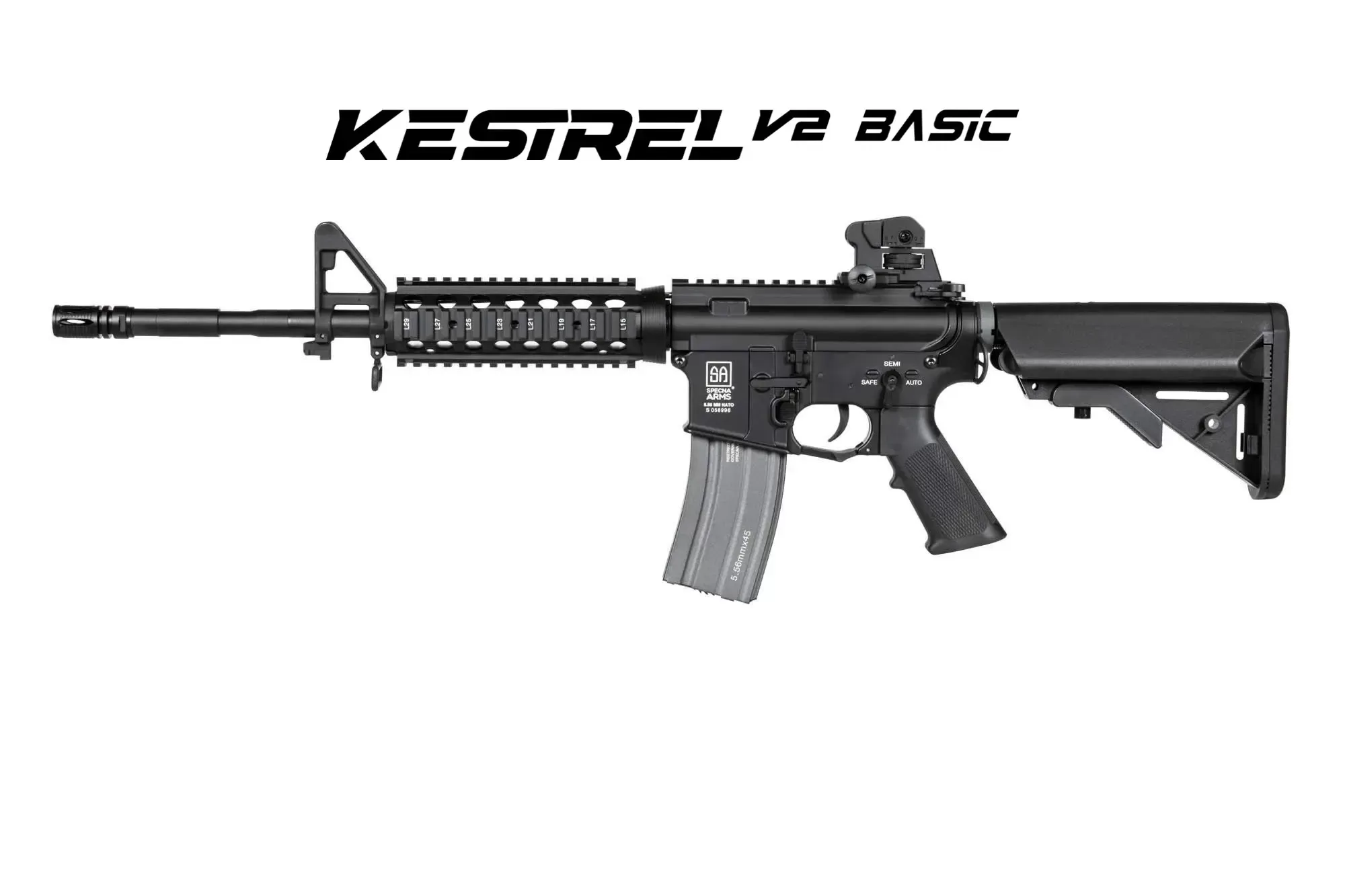 Airsoftová puška Specna Arms SA-K02 ONE™ Kestrel™ ETU - černá