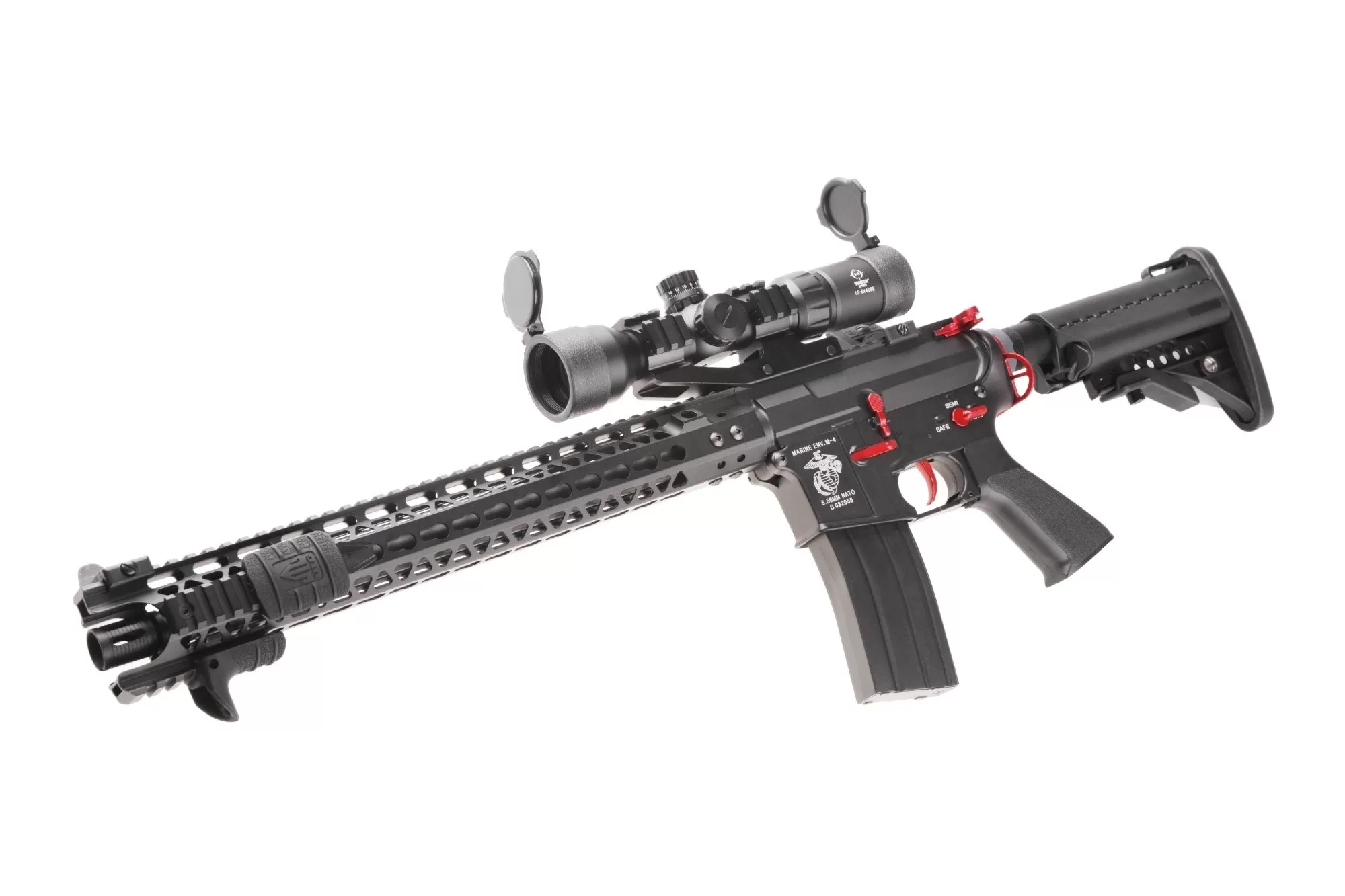 Airsoftová puška Specna Arms SA-V26 ONE™ SAEC™ Kestrel™ ETU - Red Edition