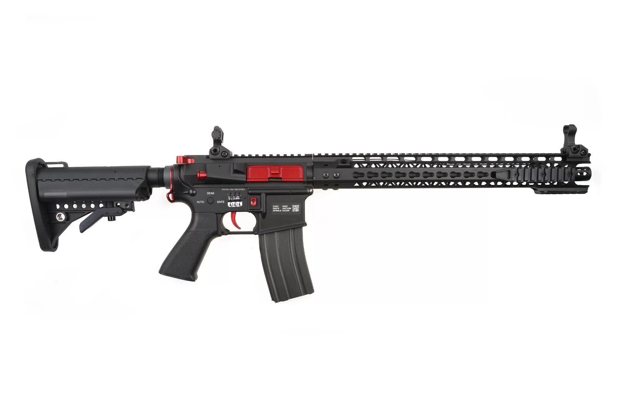 Airsoftová puška Specna Arms SA-V26 ONE™ SAEC™ Kestrel™ ETU - Red Edition