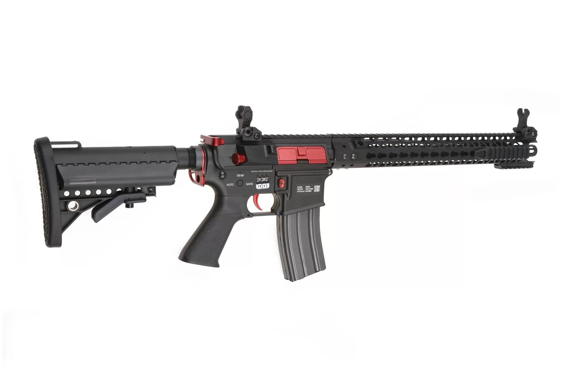 Airsoftová puška Specna Arms SA-V26 ONE™ SAEC™ Kestrel™ ETU - Red Edition