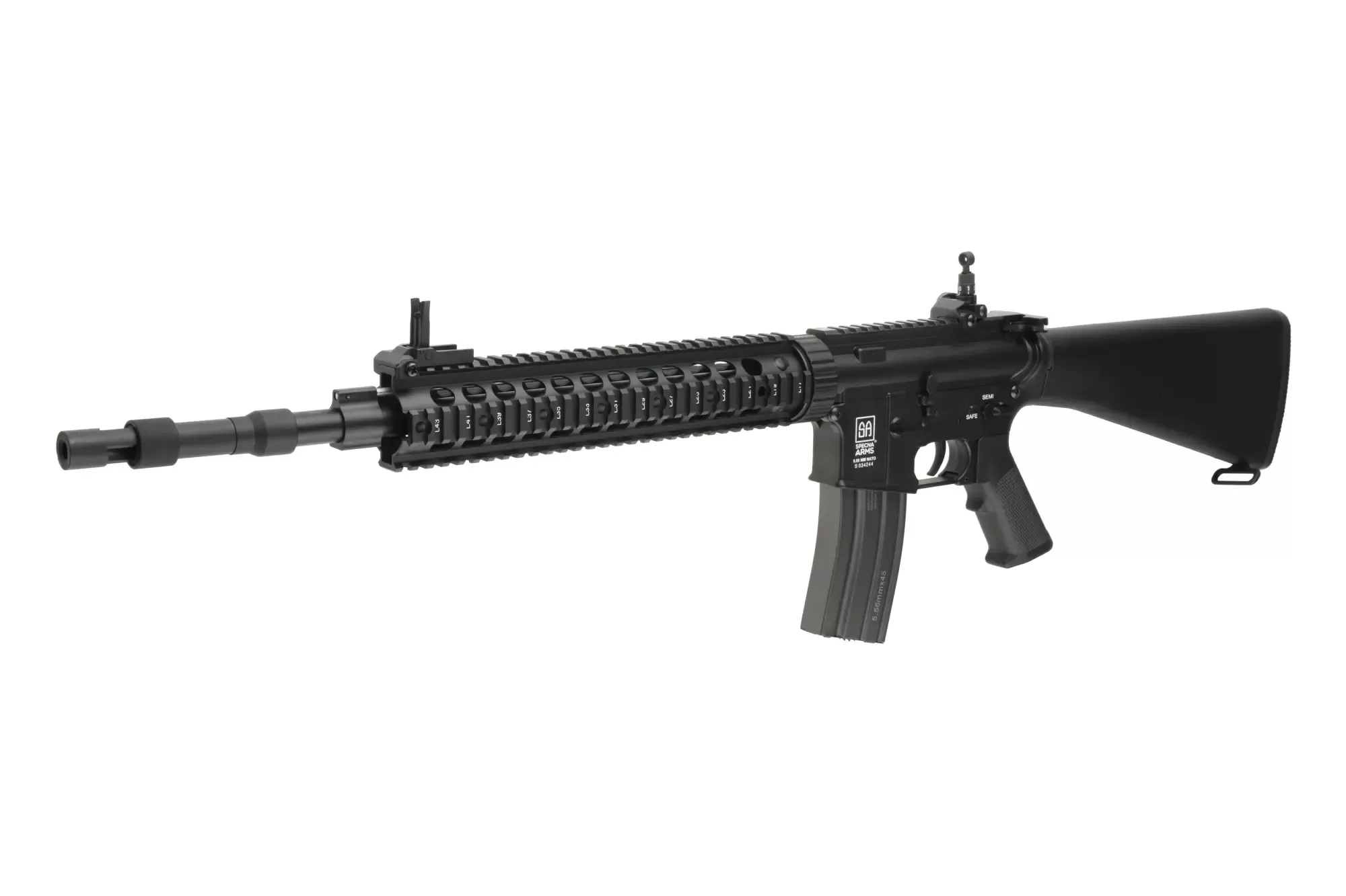 Airsoftová puška Specna Arms SA-B16 ONE™ SAEC™ Kestrel™ ETU - černá