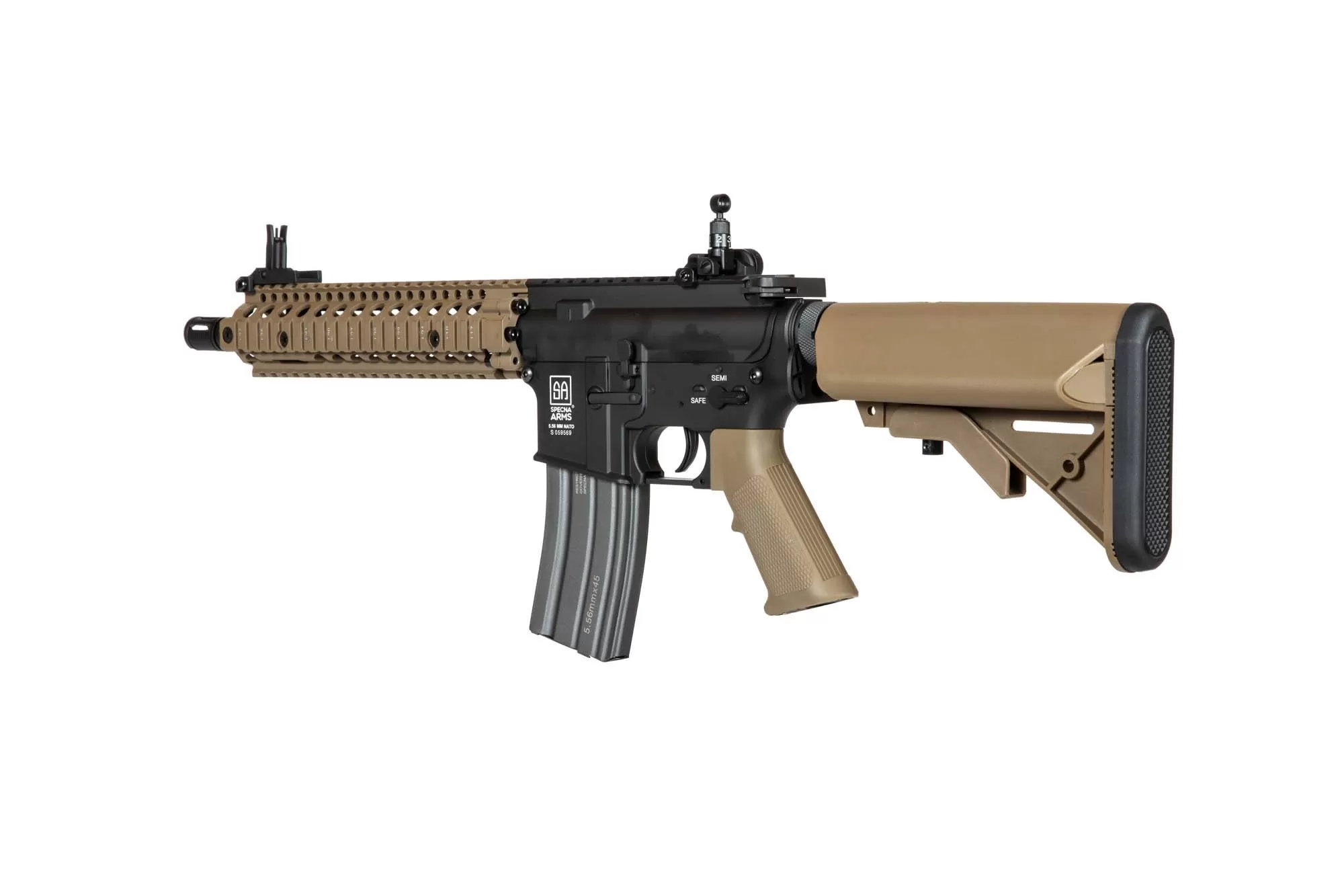Airsoftová puška Specna Arms SA-A03 ONE™ SAEC™ Kestrel™ ETU - Half-Tan