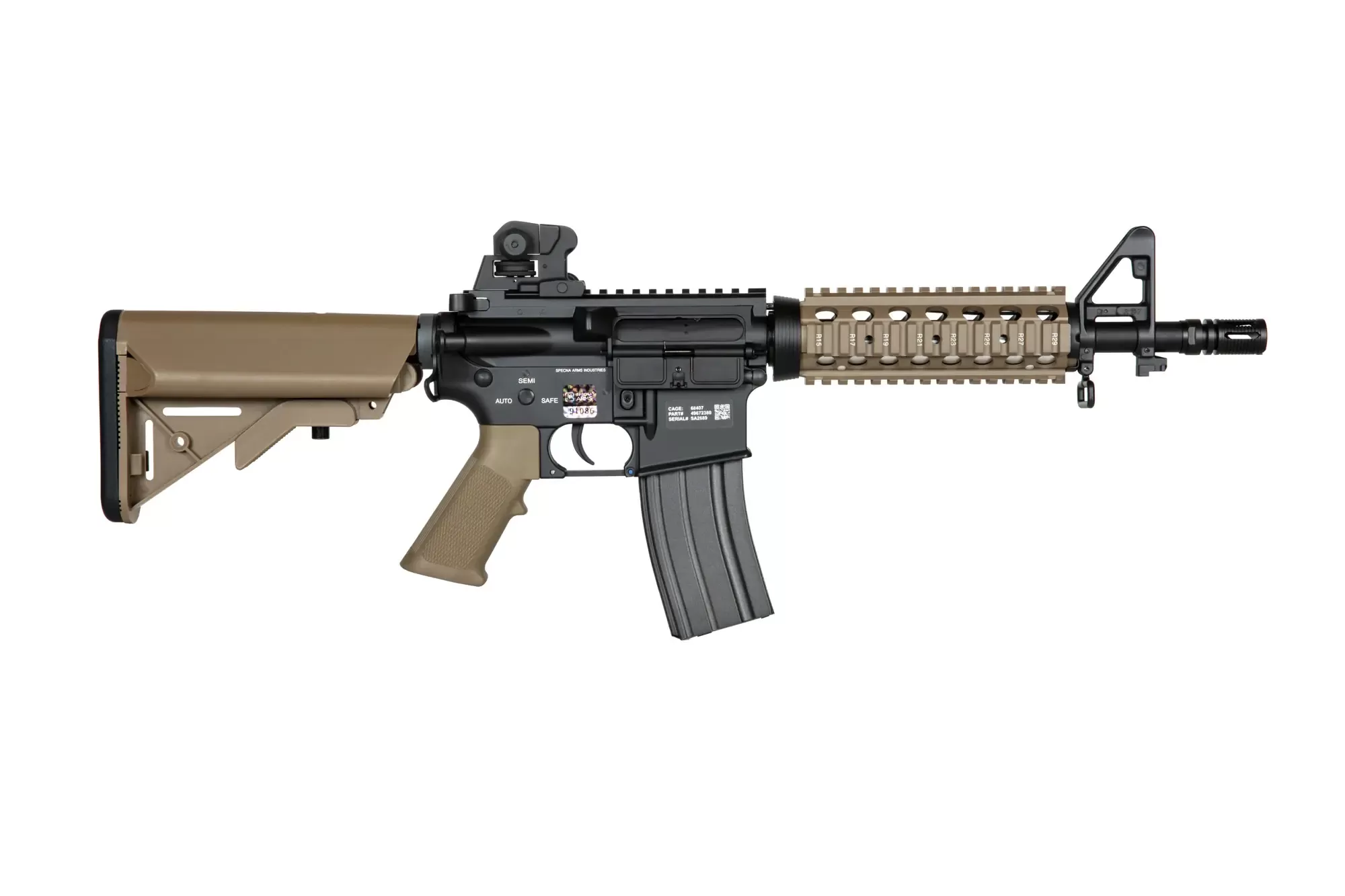 Airsoftová puška Specna Arms SA-B02 ONE™ Kestrel™ ETU - Half-Tan