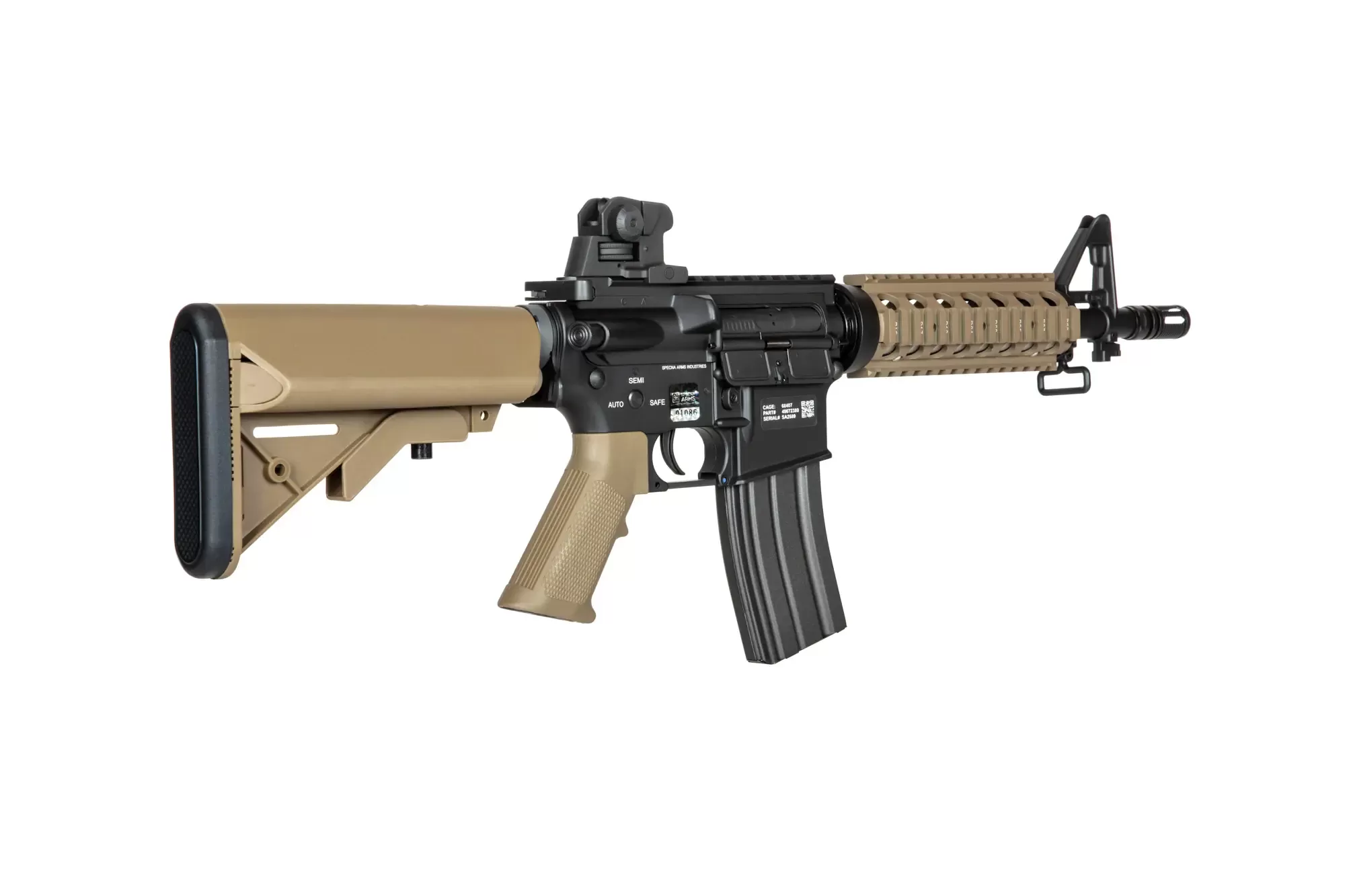 Airsoftová puška Specna Arms SA-B02 ONE™ Kestrel™ ETU - Half-Tan