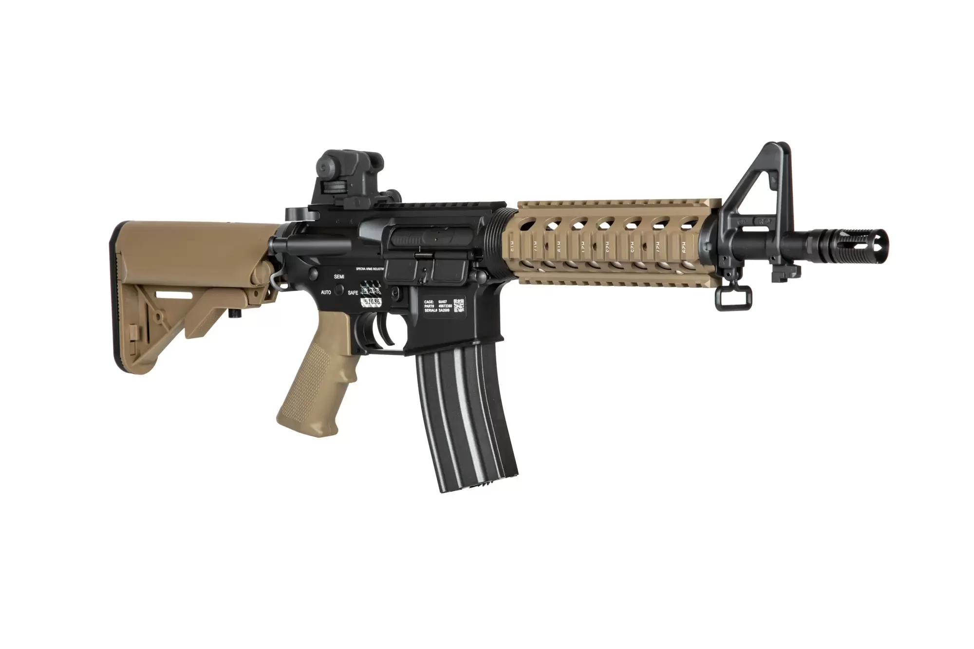 Airsoftová puška Specna Arms SA-B02 ONE™ Kestrel™ ETU - Half-Tan