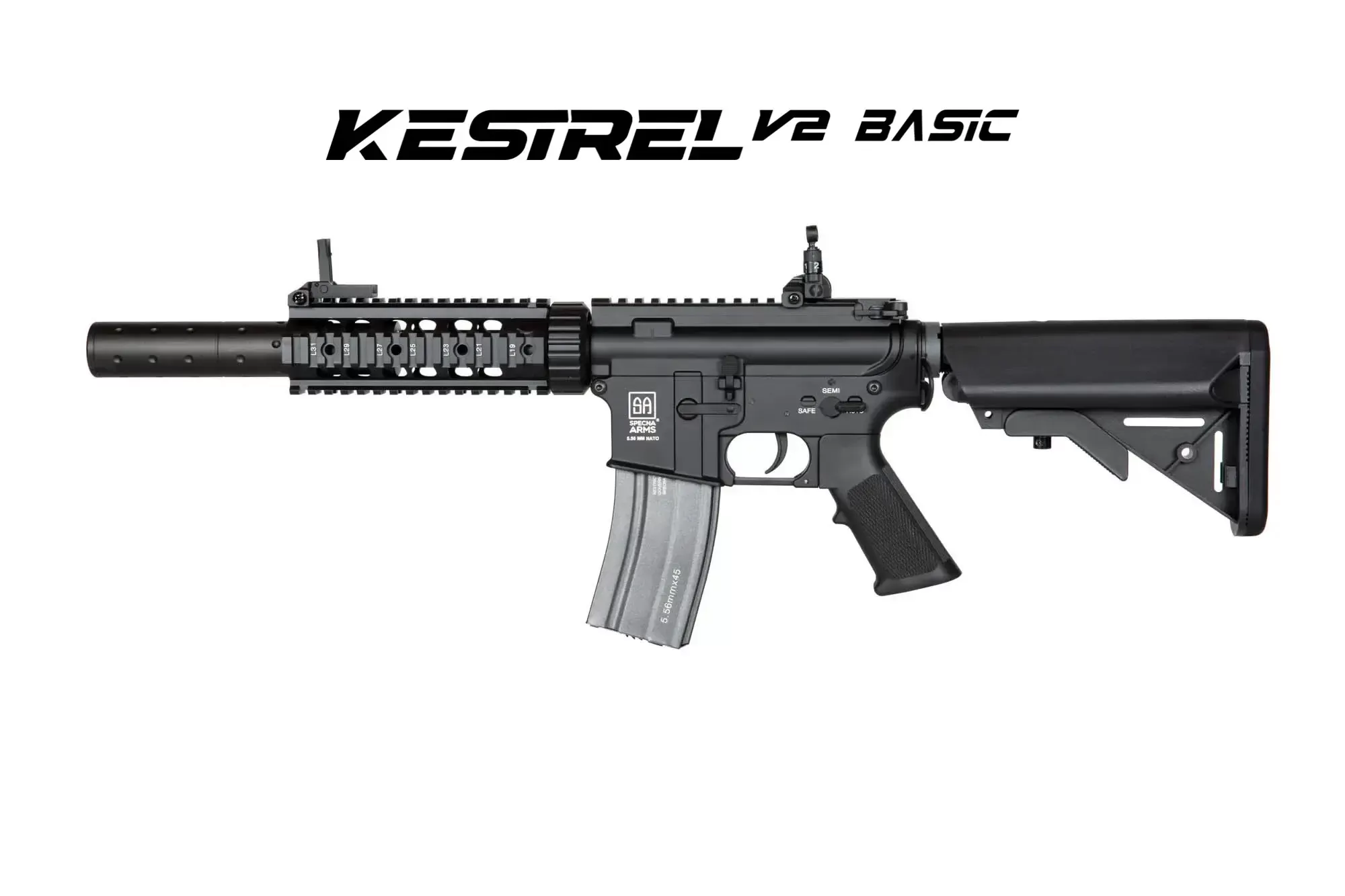 Airsoftová puška Specna Arms SA-A07 ONE™ Kestrel™ ETU - černá