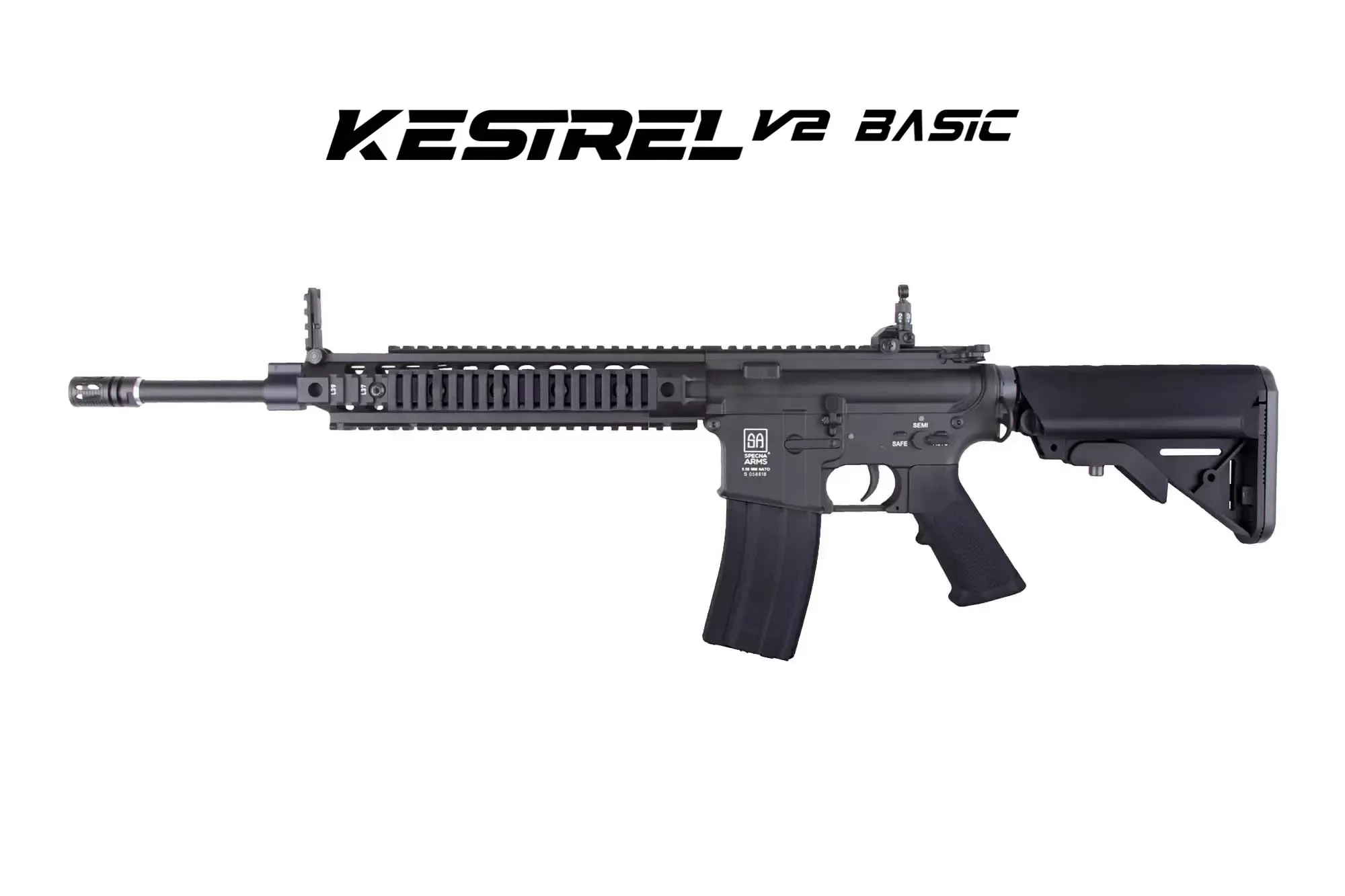 Airsoftová puška Specna Arms SA-B03 ONE™ Kestrel™ ETU - černá