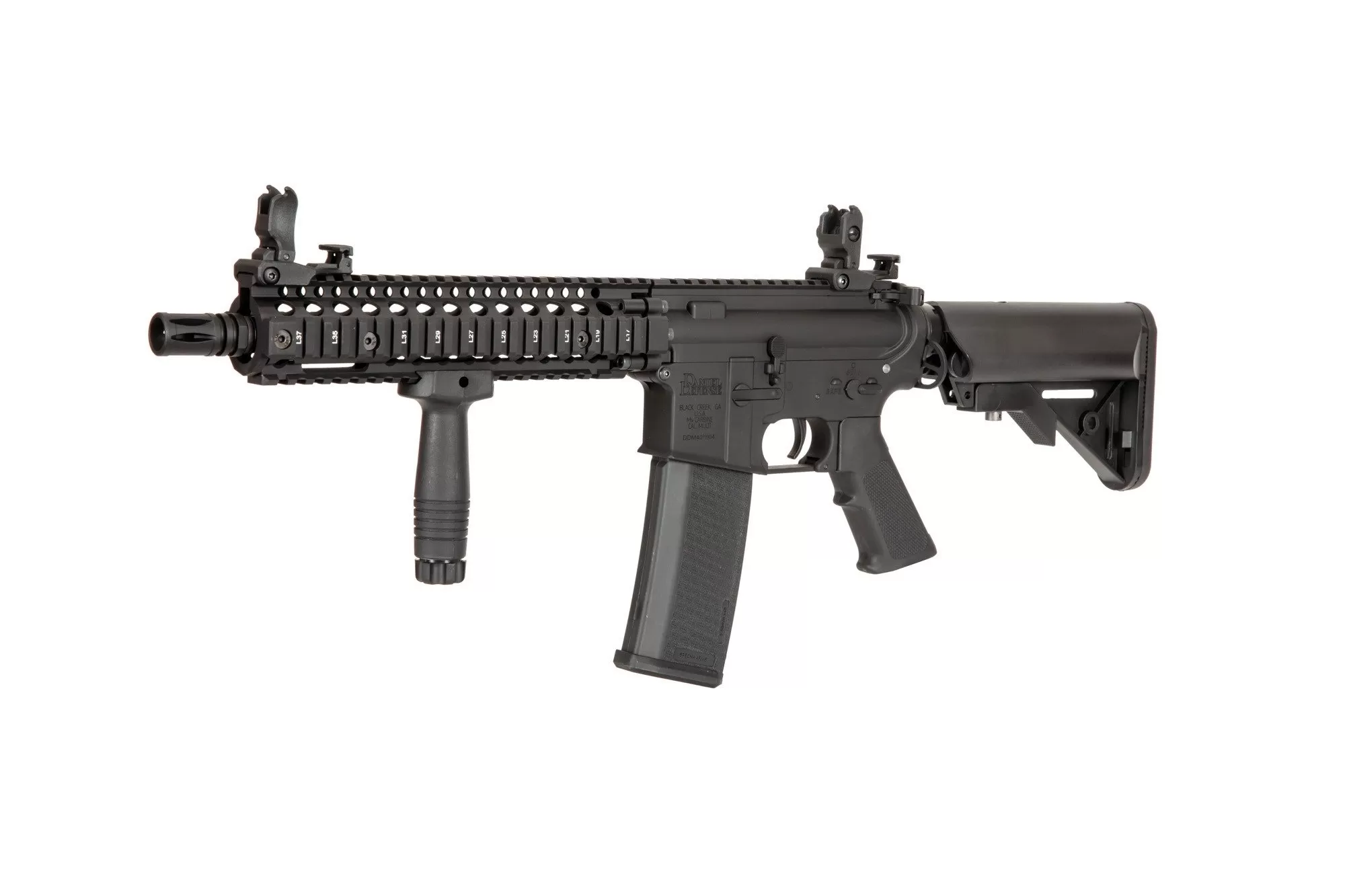 Airsoftová puška Specna Arms Daniel Defense® MK18 SA-E19 EDGE™ Kestrel™ ETU 1.14 J Černá