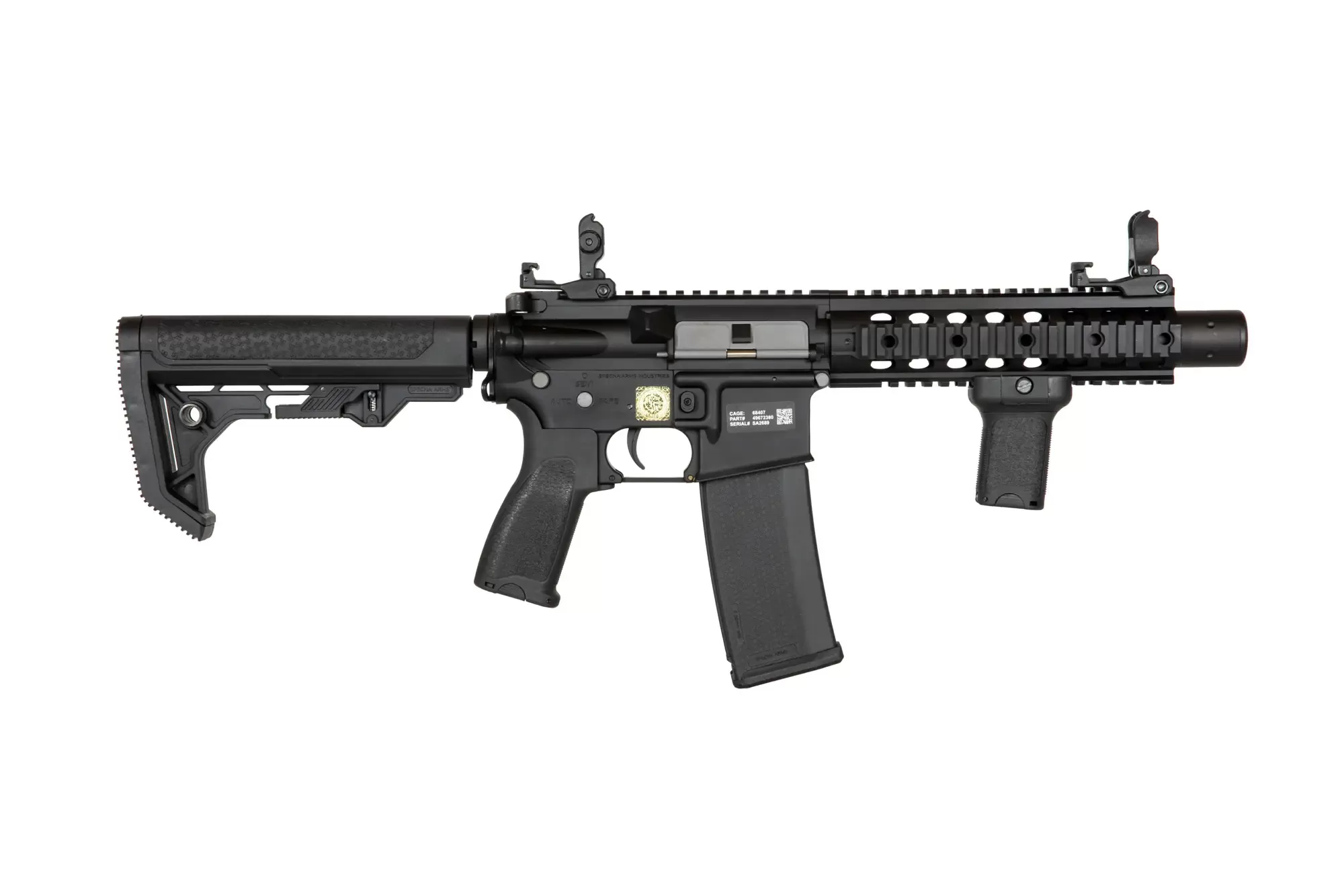 Airsoftová puška Specna Arms SA-E05 EDGE™ Kestrel™ ETU 1.14 J Light Ops Stock - černá
