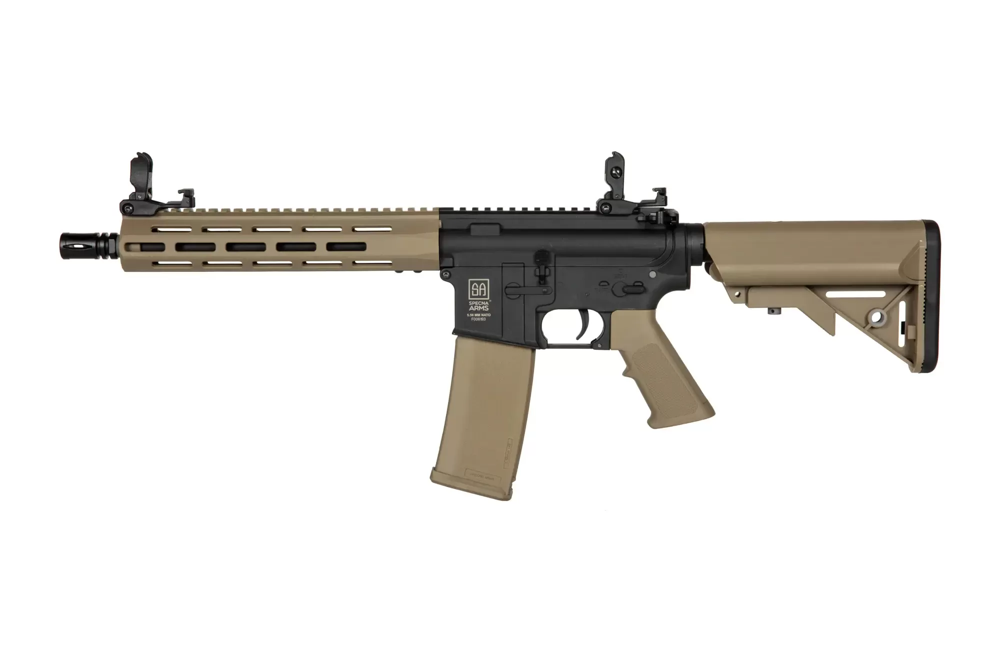 Airsoftová puška Specna Arms SA-F03 FLEX™ GATE X-ASR 1.14 J - Half-Tan