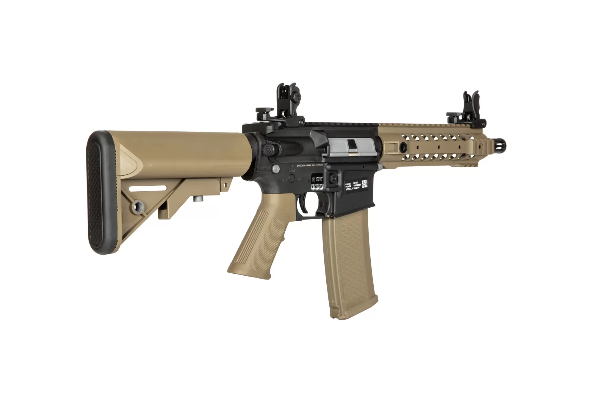 Airsoftová puška Specna Arms SA-F01 FLEX™ GATE X-ASR 1.14 J - Half-Tan