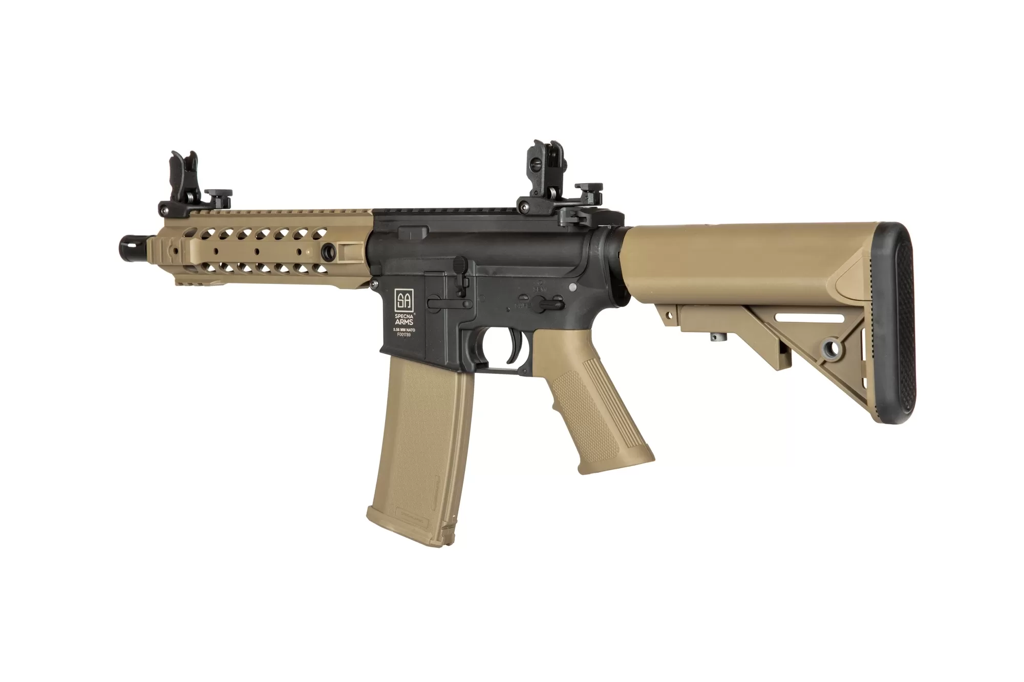 Airsoftová puška Specna Arms SA-F01 FLEX™ GATE X-ASR 1.14 J - Half-Tan