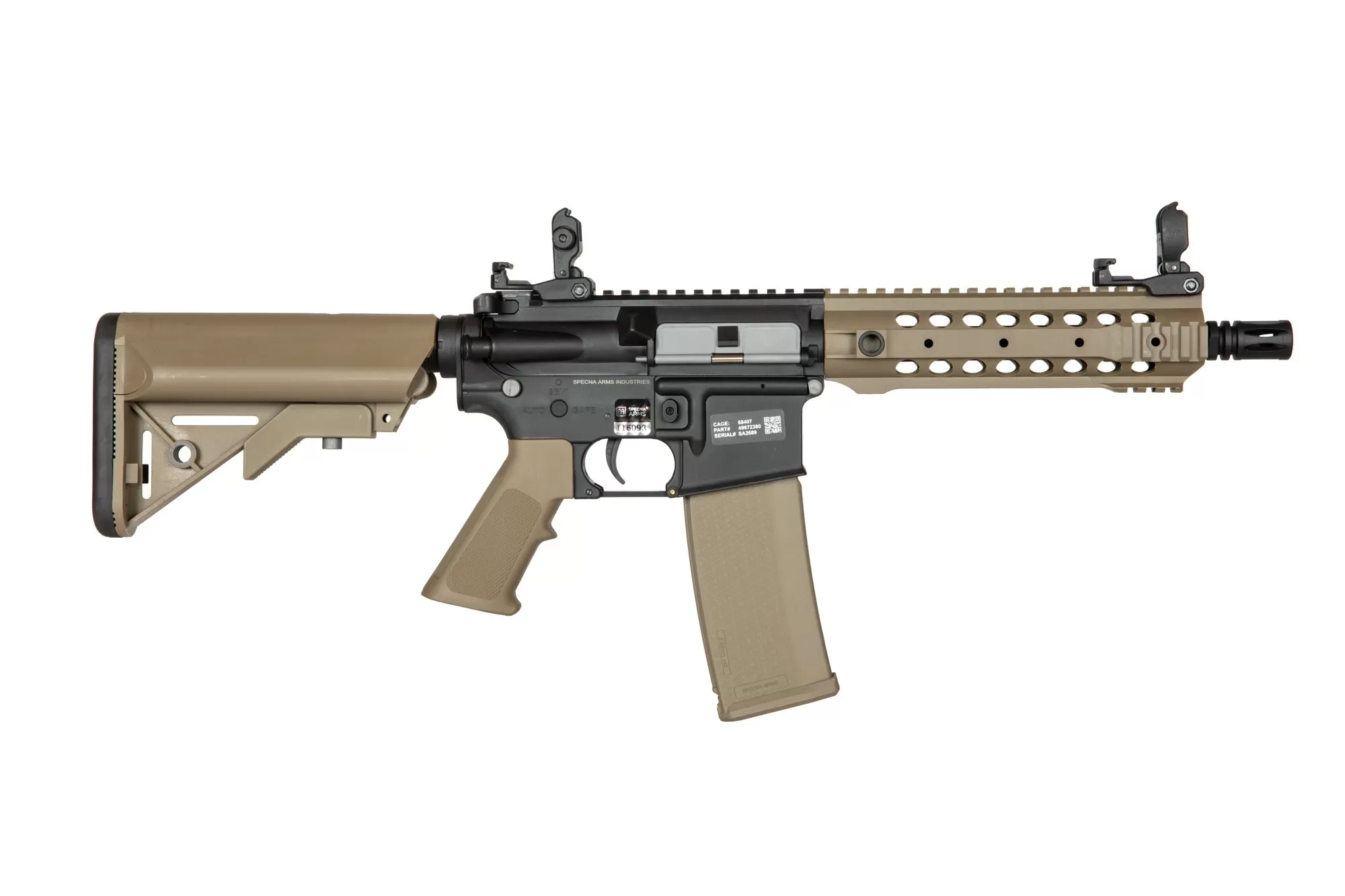 Airsoftová puška Specna Arms SA-F01 FLEX™ GATE X-ASR 1.14 J - Half-Tan