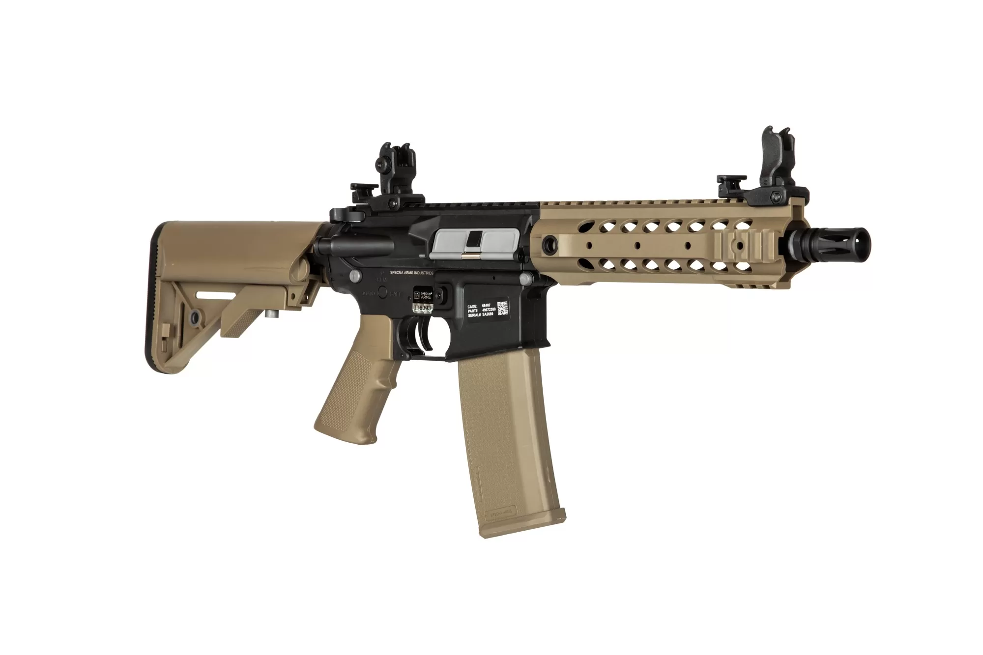 Airsoftová puška Specna Arms SA-F01 FLEX™ GATE X-ASR 1.14 J - Half-Tan