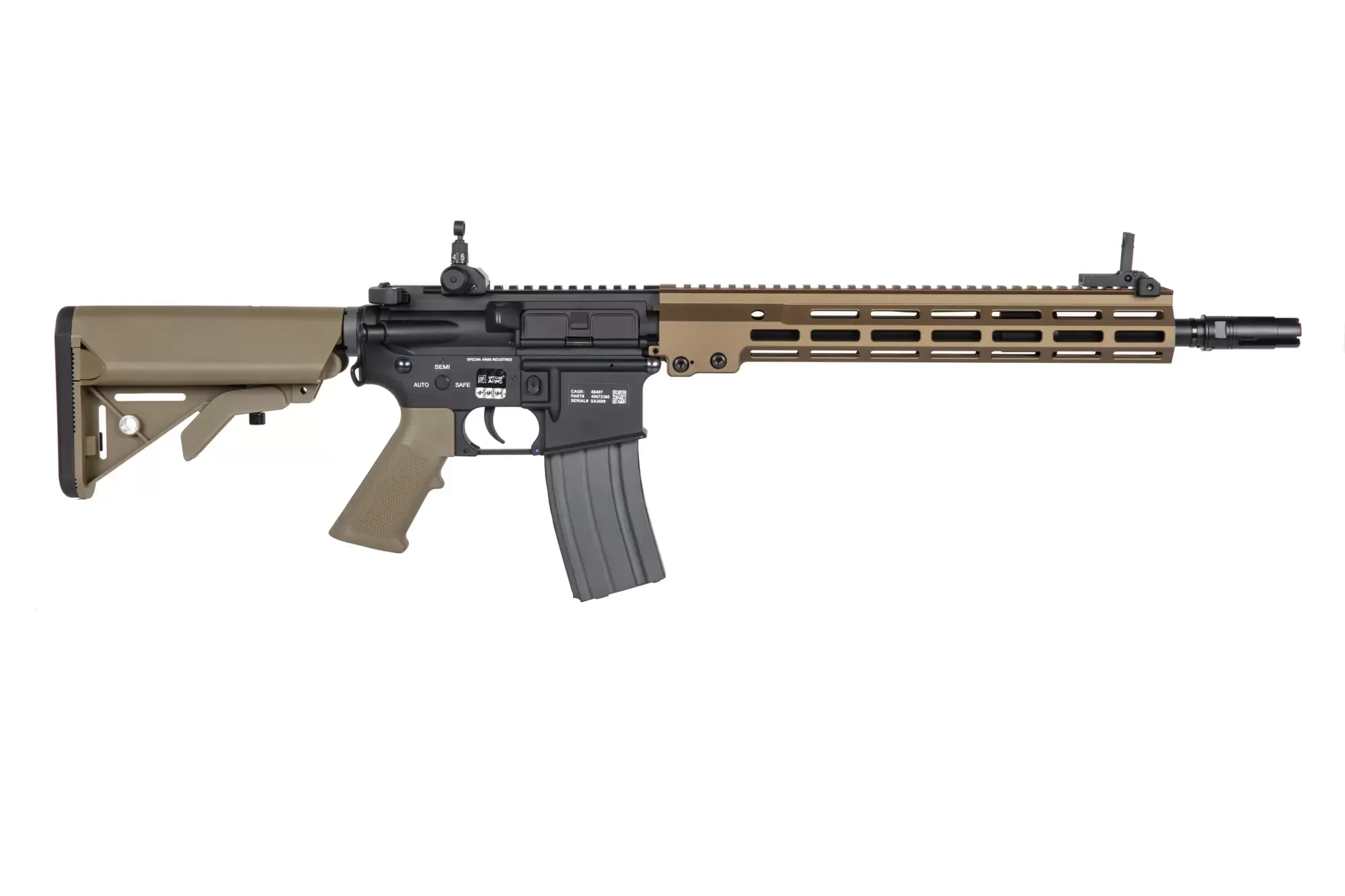 Airsoftová puška Specna Arms SA-A34 ONE™ Kestrel™ ETU s bezkartáčovým motorem - Chaos Bronze