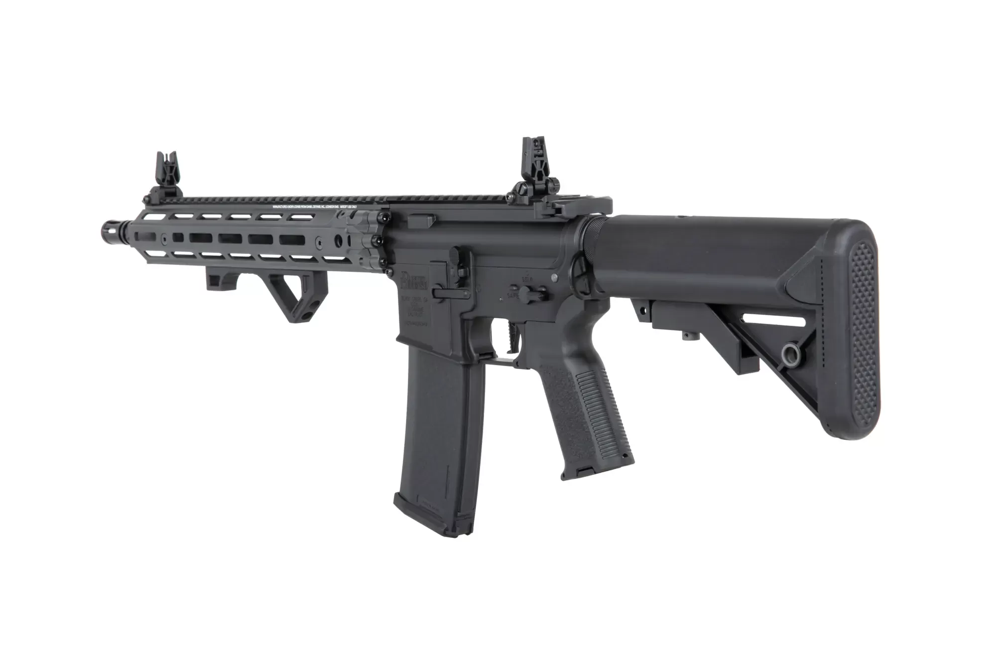 Airsoftová puška Specna Arms Daniel Defense® RIS III 12,5'' SA-P28 Prime™ Aster II ETU s bezkartáčovým motorem - šedá