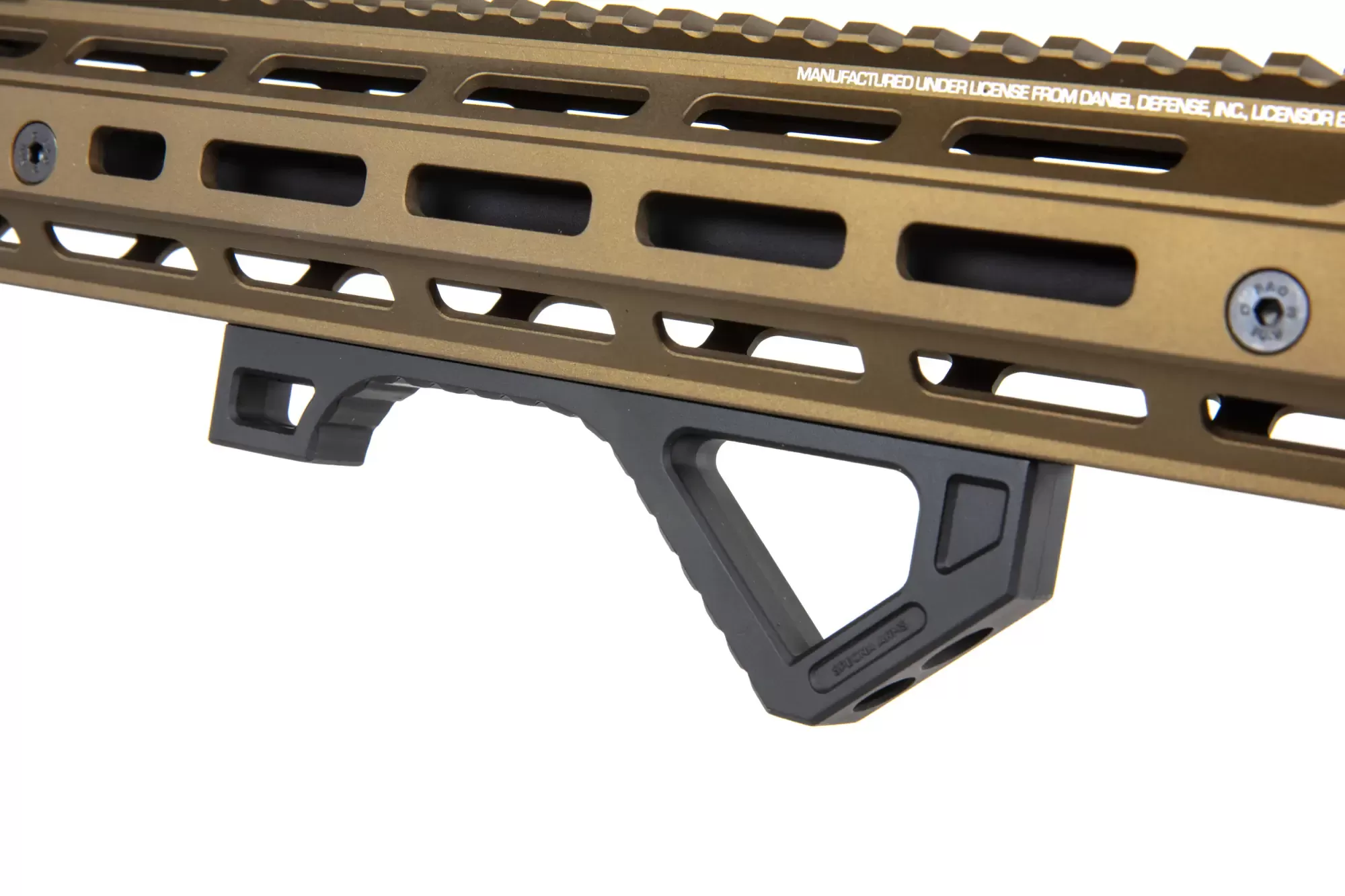Airsoftová puška Specna Arms Daniel Defense® RIS III 12,5'' SA-P28 Prime™ Aster II ETU s bezkartáčovým motorem - Chaos Bronze