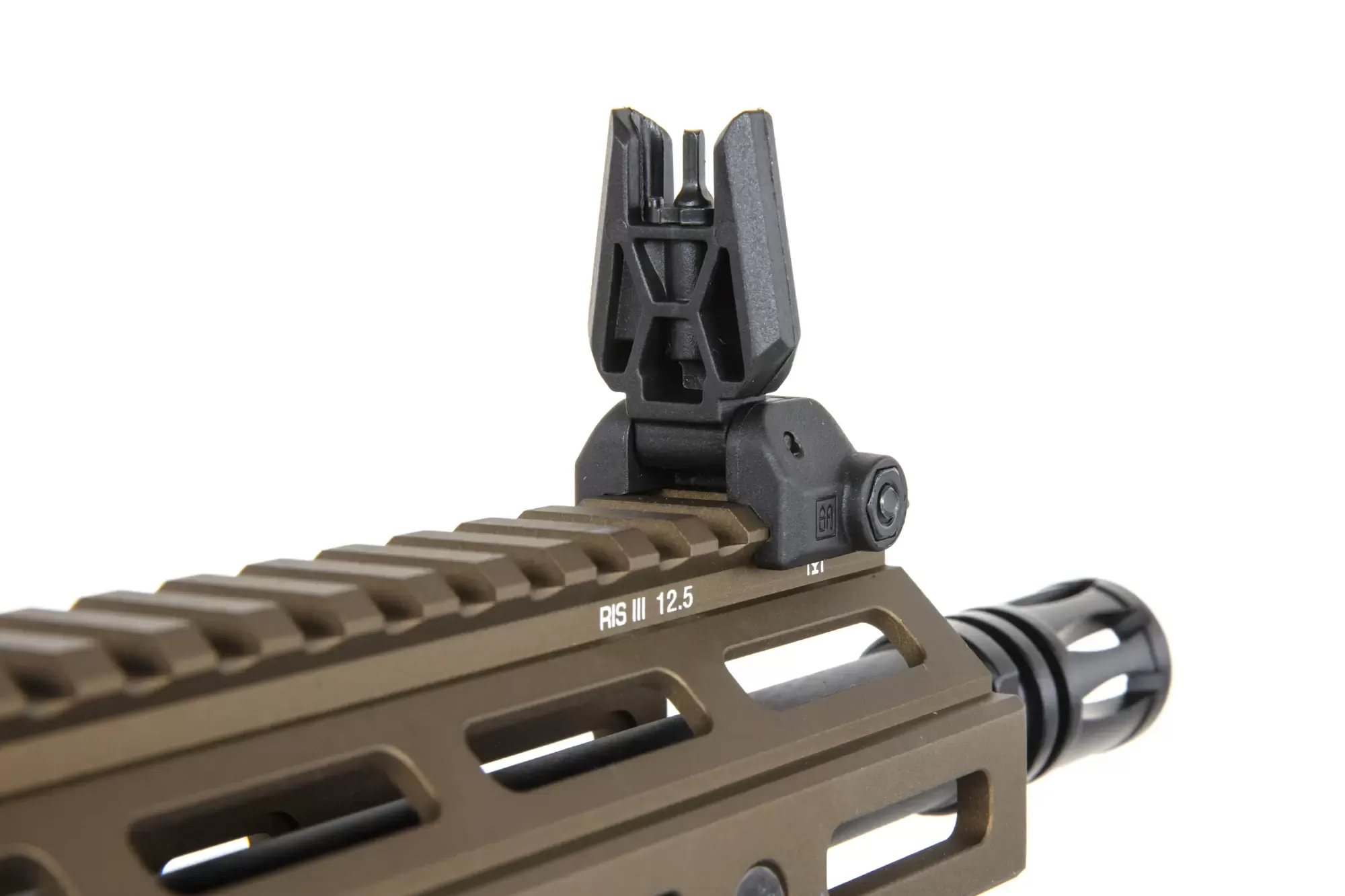 Airsoftová puška Specna Arms Daniel Defense® RIS III 12,5'' SA-P28 Prime™ Aster II ETU s bezkartáčovým motorem - Chaos Bronze