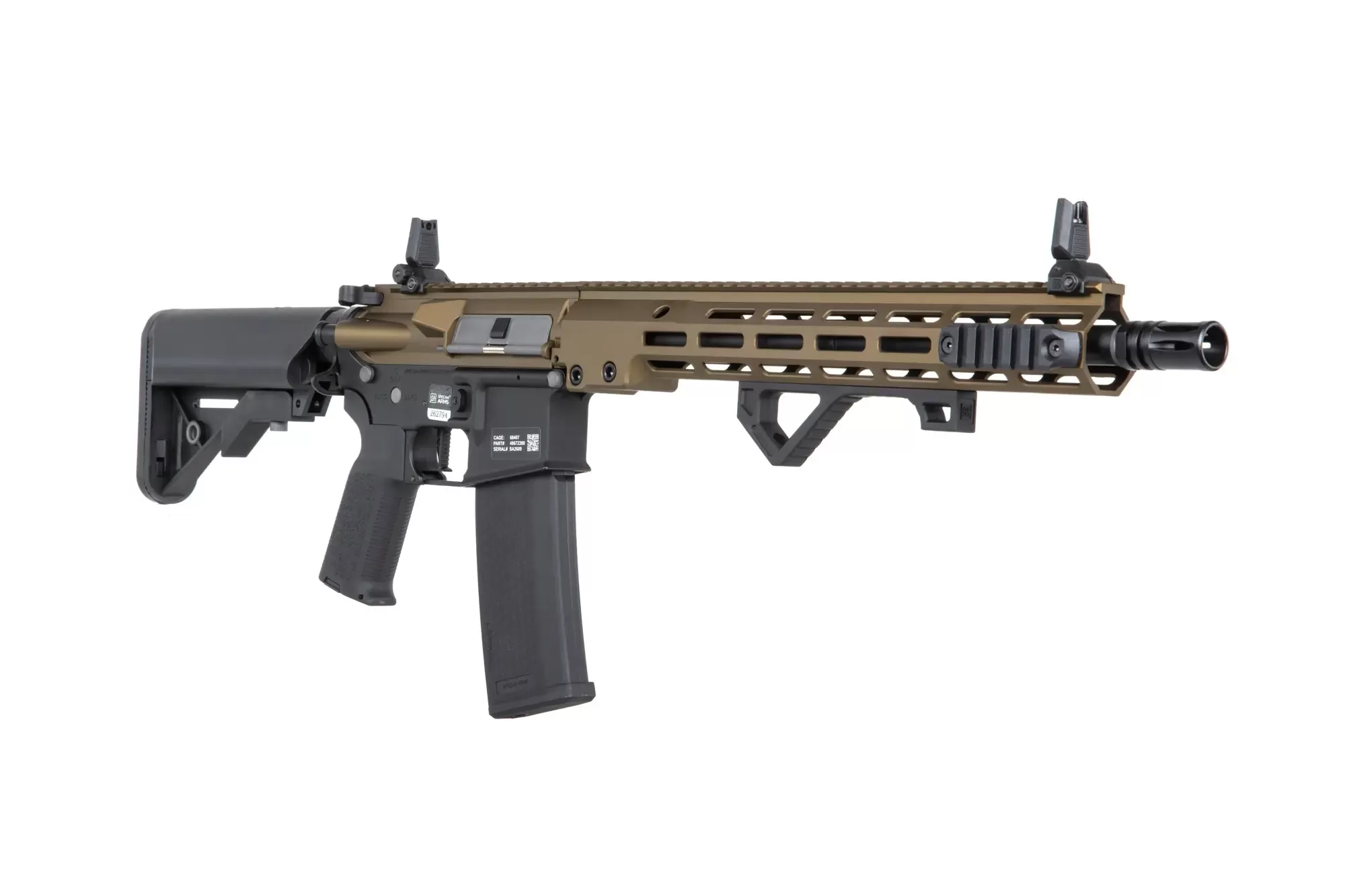 Airsoftová puška Specna Arms SA-P22 Prime™ Aster II ETU s bezkartáčovým motorem - Chaos Bronze