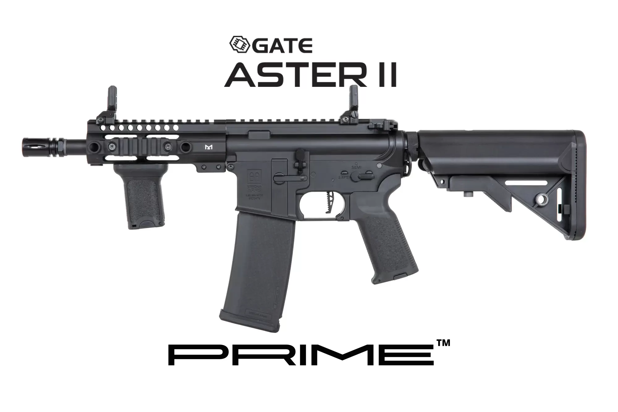 Airsoftová puška Specna Arms SA-P21 Prime™ Aster II ETU s bezkartáčovým motorem - černá