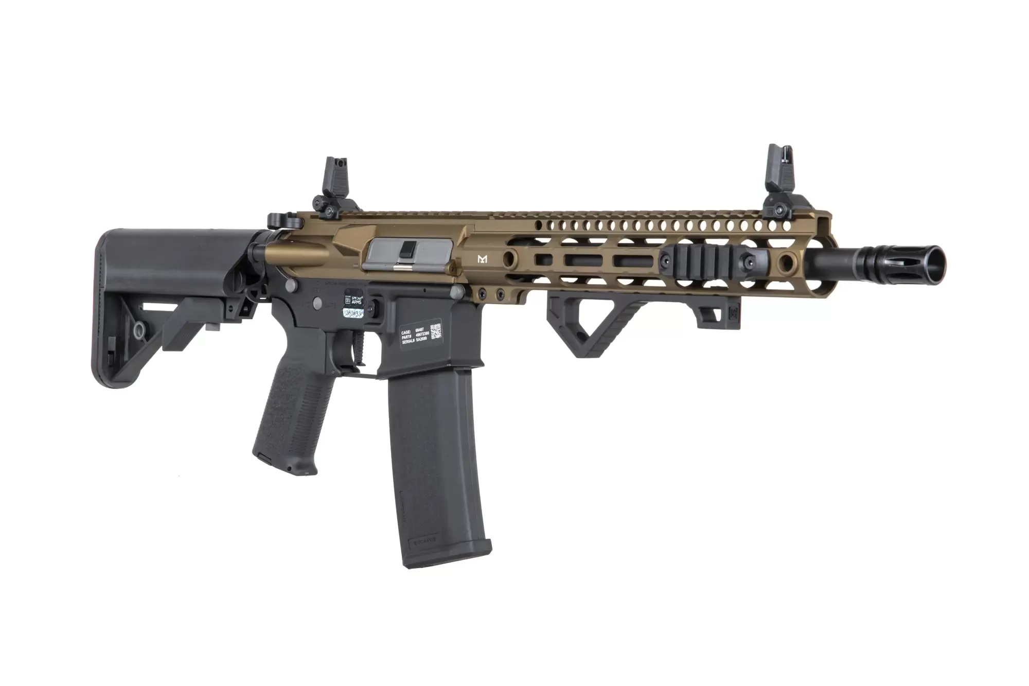 Airsoftová puška Specna Arms SA-P20 Prime™ Aster II ETU s bezkartáčovým motorem - Chaos Bronze