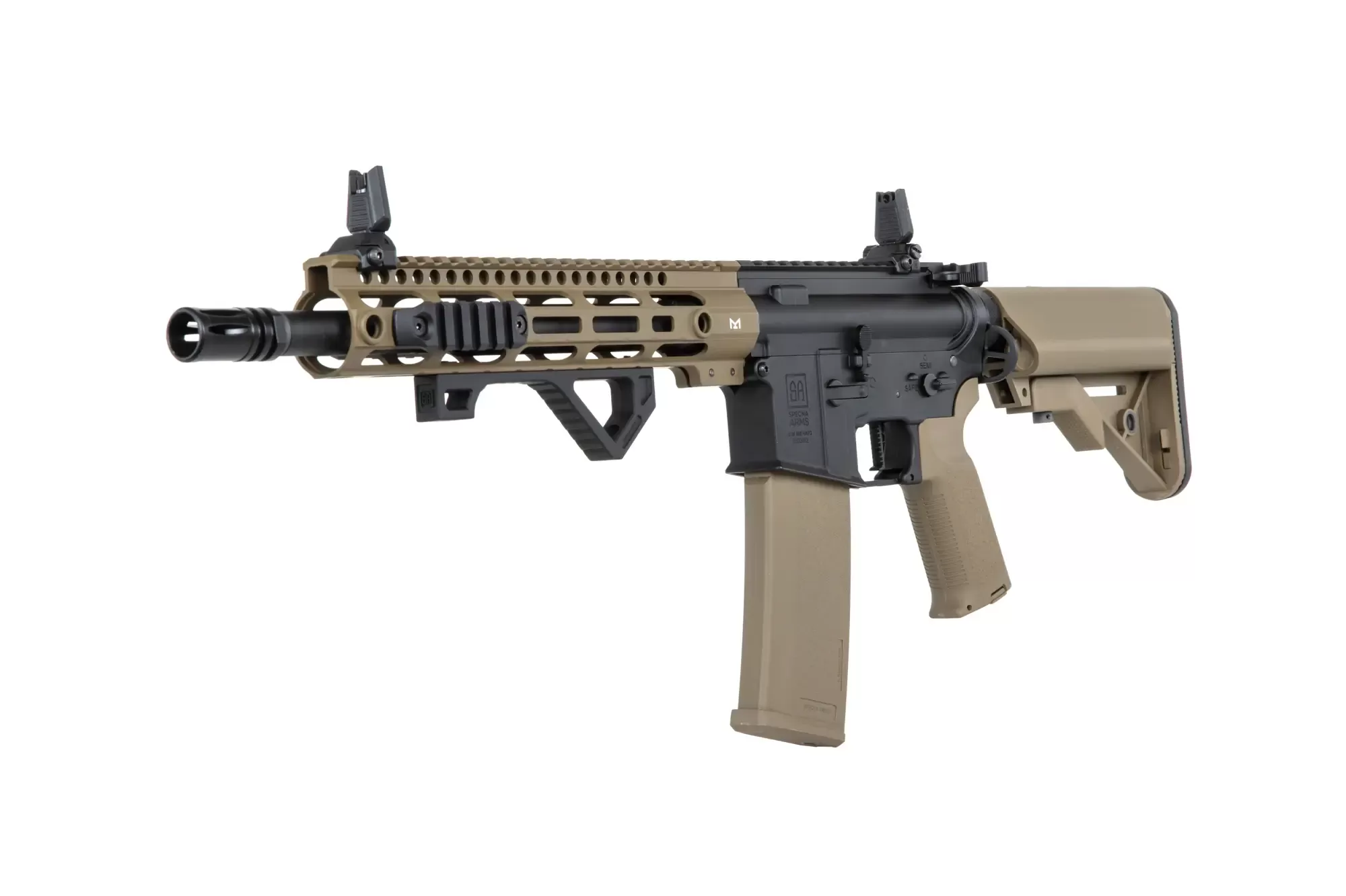Airsoftová puška Specna Arms SA-P20 Prime™ Aster II ETU s bezkartáčovým motorem - Half-Tan