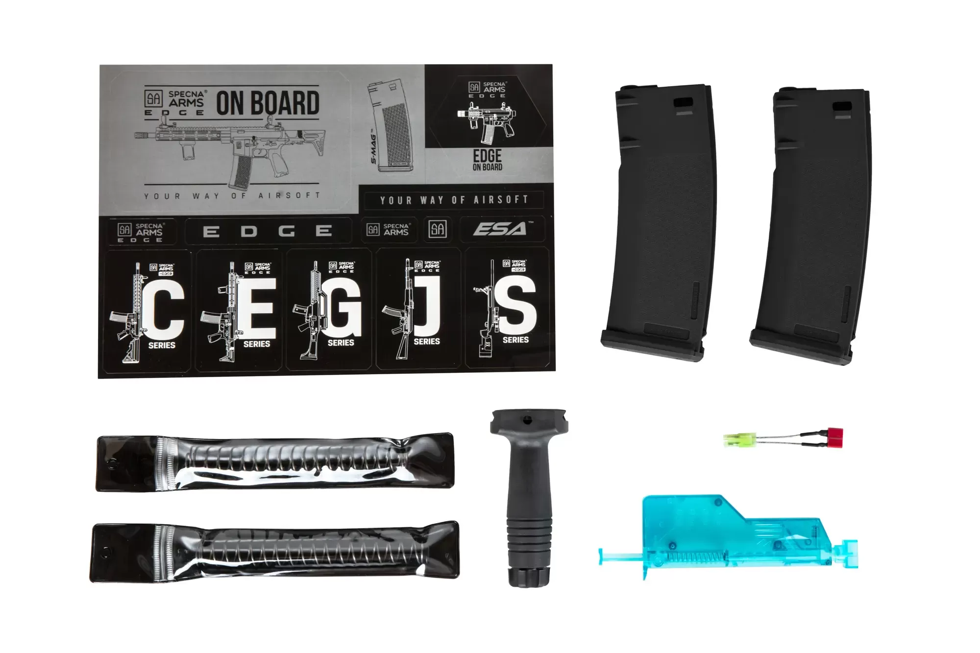 Airsoftová puška Specna Arms Daniel Defense® MK18 SA-P19 Prime™ Aster II ETU s bezkartáčovým motorem - černá