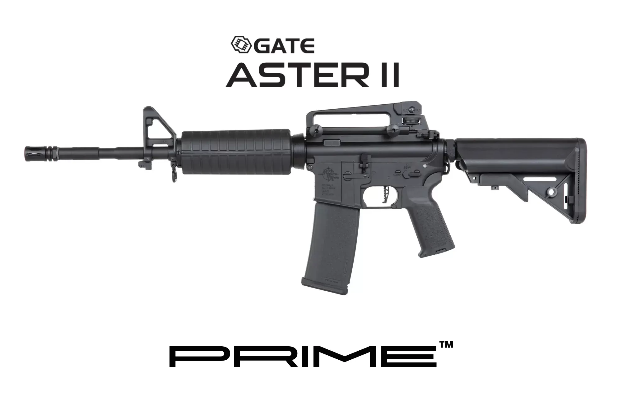 Airsoftová puška Specna Arms RRA SA-P01 Prime™ Aster II ETU s bezkartáčovým motorem - černá