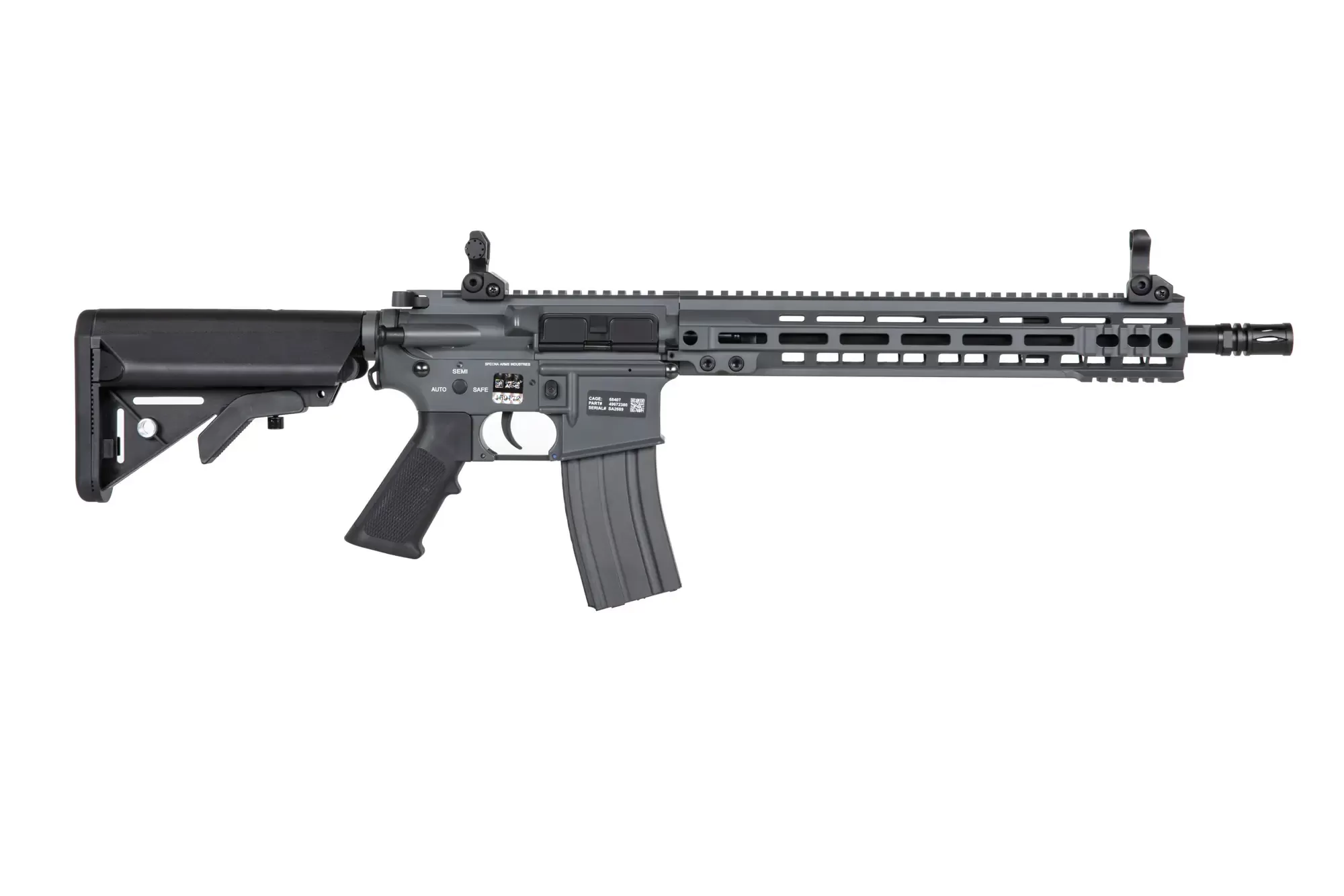 Airsoftová puška Specna Arms SA-A38 ONE™ Kestrel™ ETU s bezkartáčovým motorem - Chaos Grey