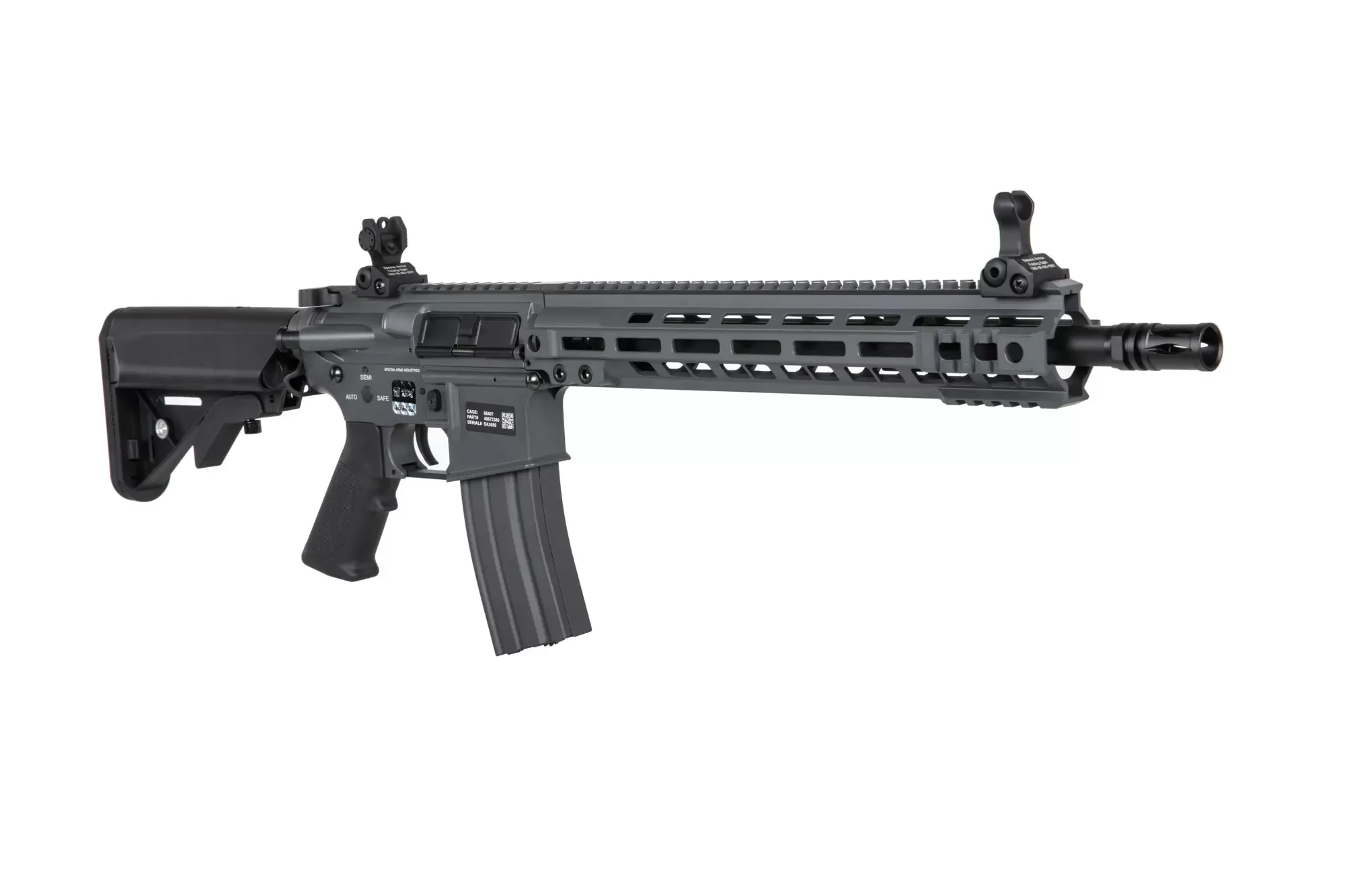Airsoftová puška Specna Arms SA-A38 ONE™ Kestrel™ ETU s bezkartáčovým motorem - Chaos Grey