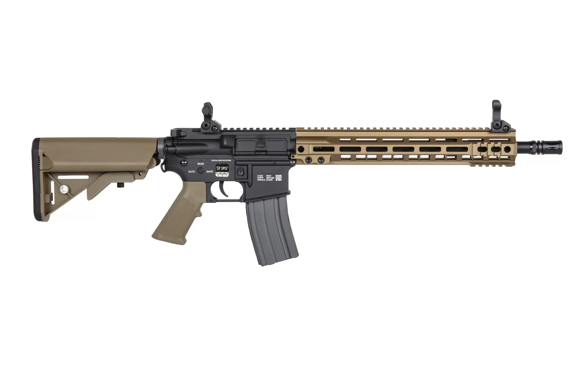 Airsoftová puška Specna Arms SA-A38 ONE™ Kestrel™ ETU s bezkartáčovým motorem - Chaos Bronze