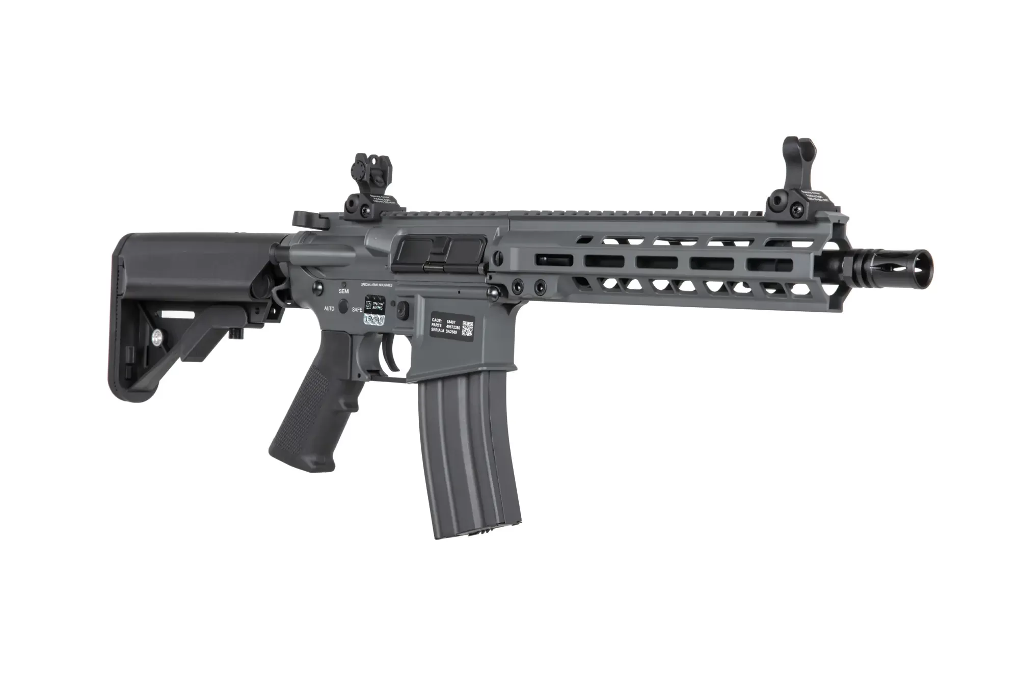 Airsoftová zbraň Specna Arms SA-A37 ONE™ Kestrel™ ETU s bezkartáčovým motorem - Chaos Grey