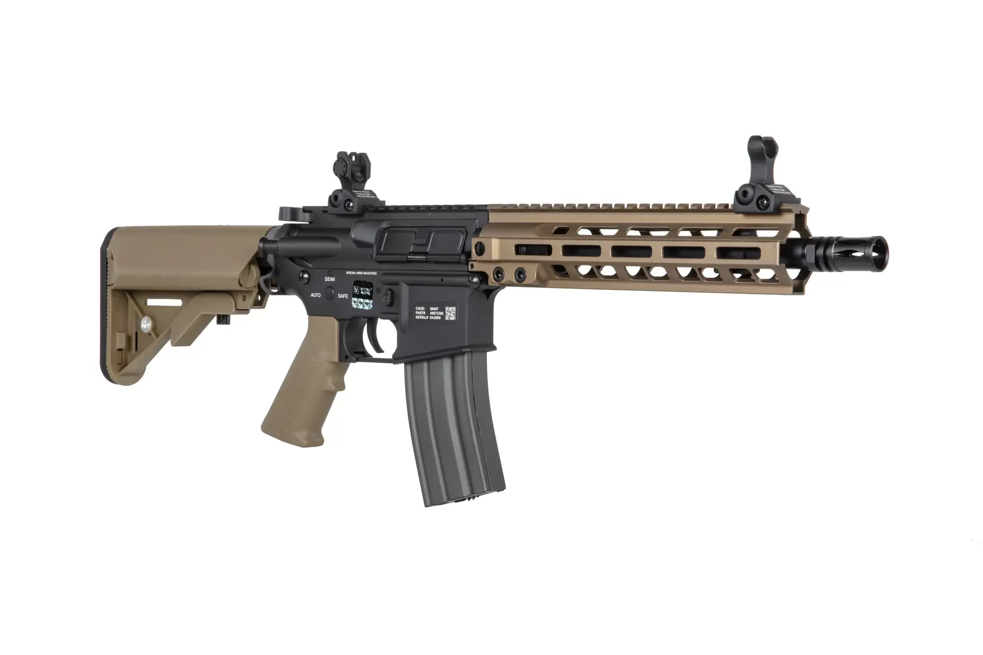 Airsoftová puška Specna Arms SA-A37 ONE™ Kestrel™ ETU s bezkartáčovým motorem - Chaos Bronze