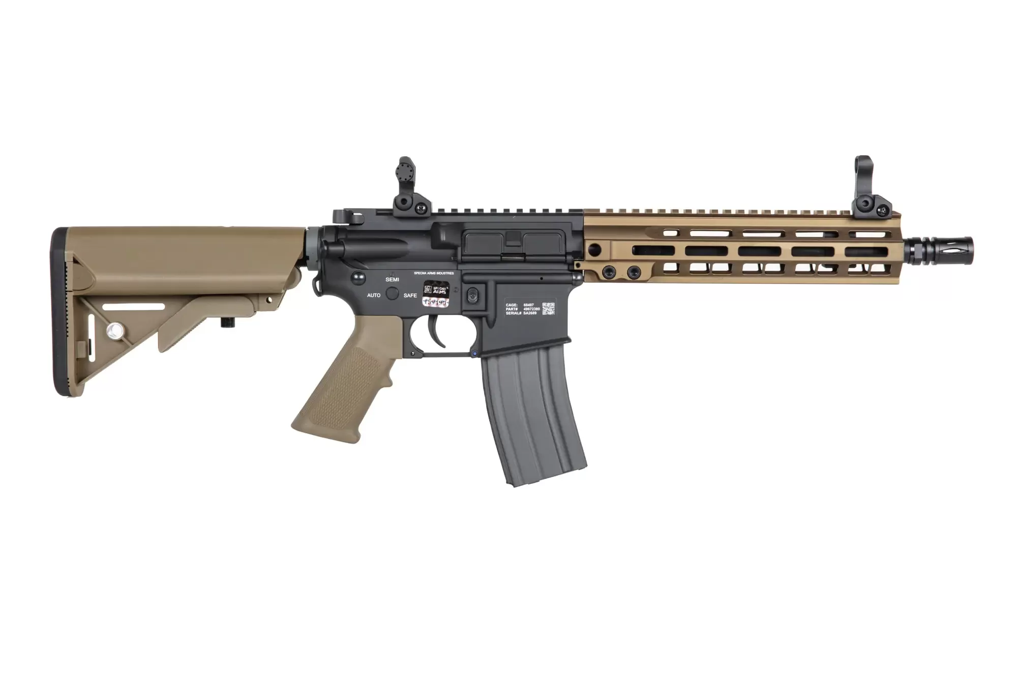 Airsoftová puška Specna Arms SA-A37 ONE™ Kestrel™ ETU s bezkartáčovým motorem - Chaos Bronze
